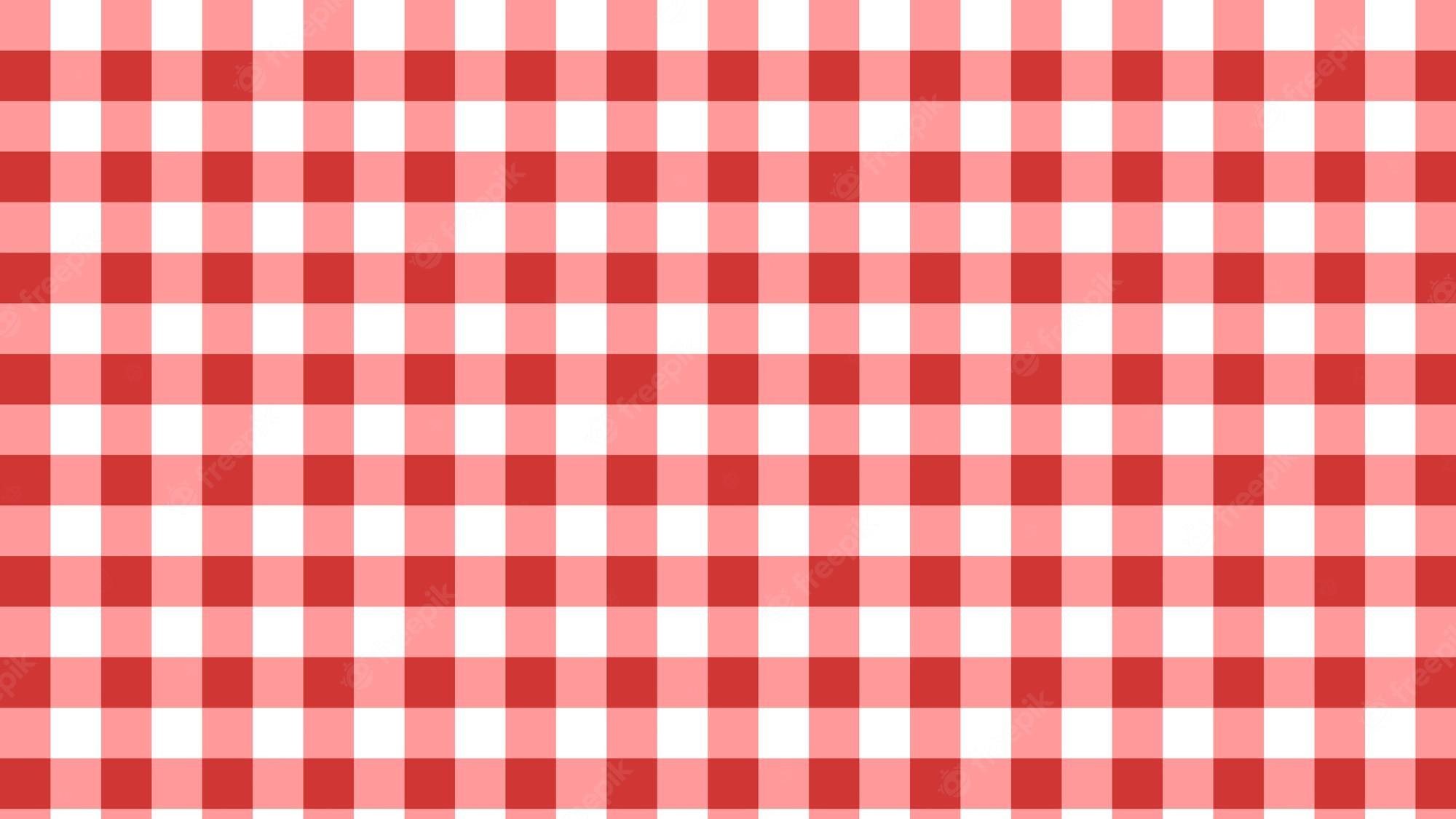 2000x1125 Premium Vector. Red tartan plaid gingham checkered pattern background perfect for wallpaper backdrop postcard