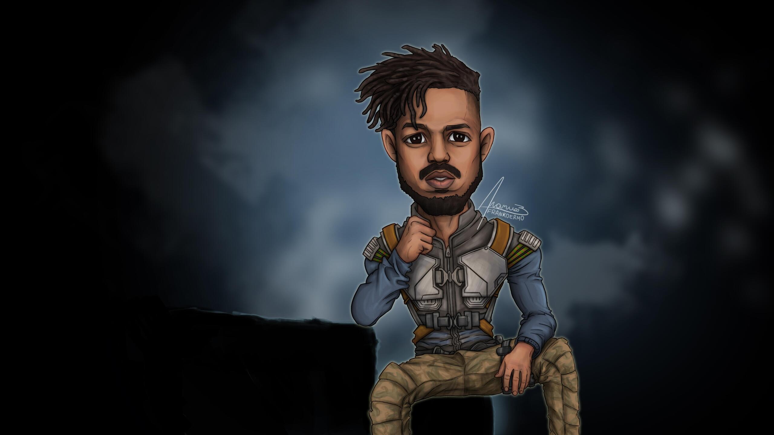 Killmonger Logo Wallpapers - Top Free Killmonger Logo Backgrounds ...