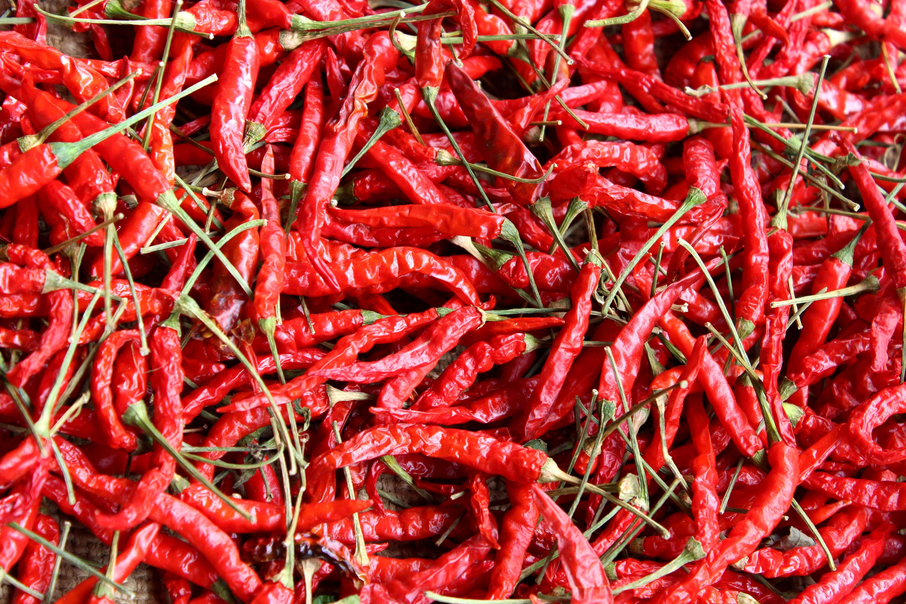 3840x2560 chili, cooking, curry, red chili, thai food 4k wallpaper and background