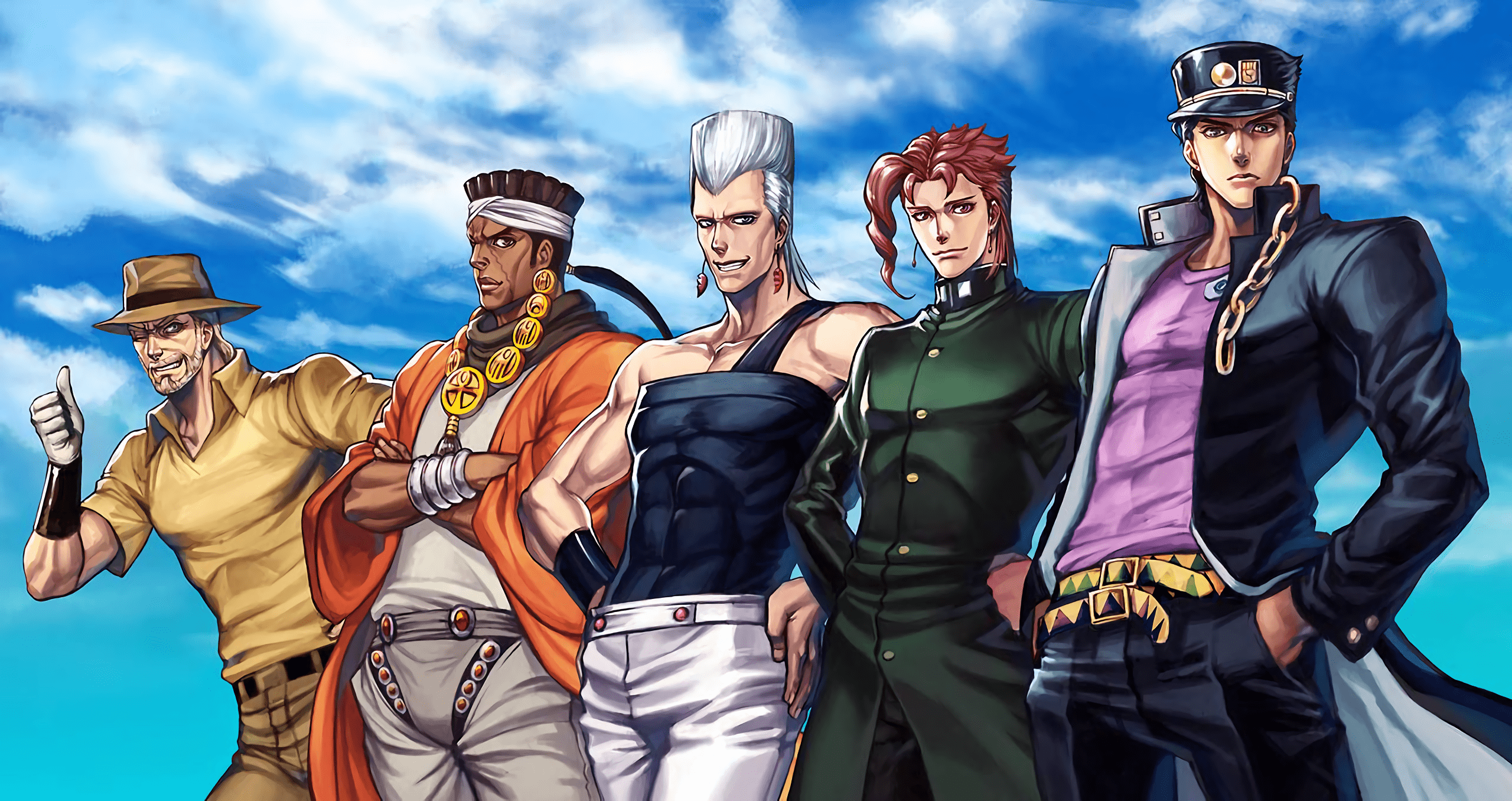 2560x1356 Top jojo stardust crusaders wallpaper HQ Download Book # 1 Source for free download HD, 4K & high quality wallpaper