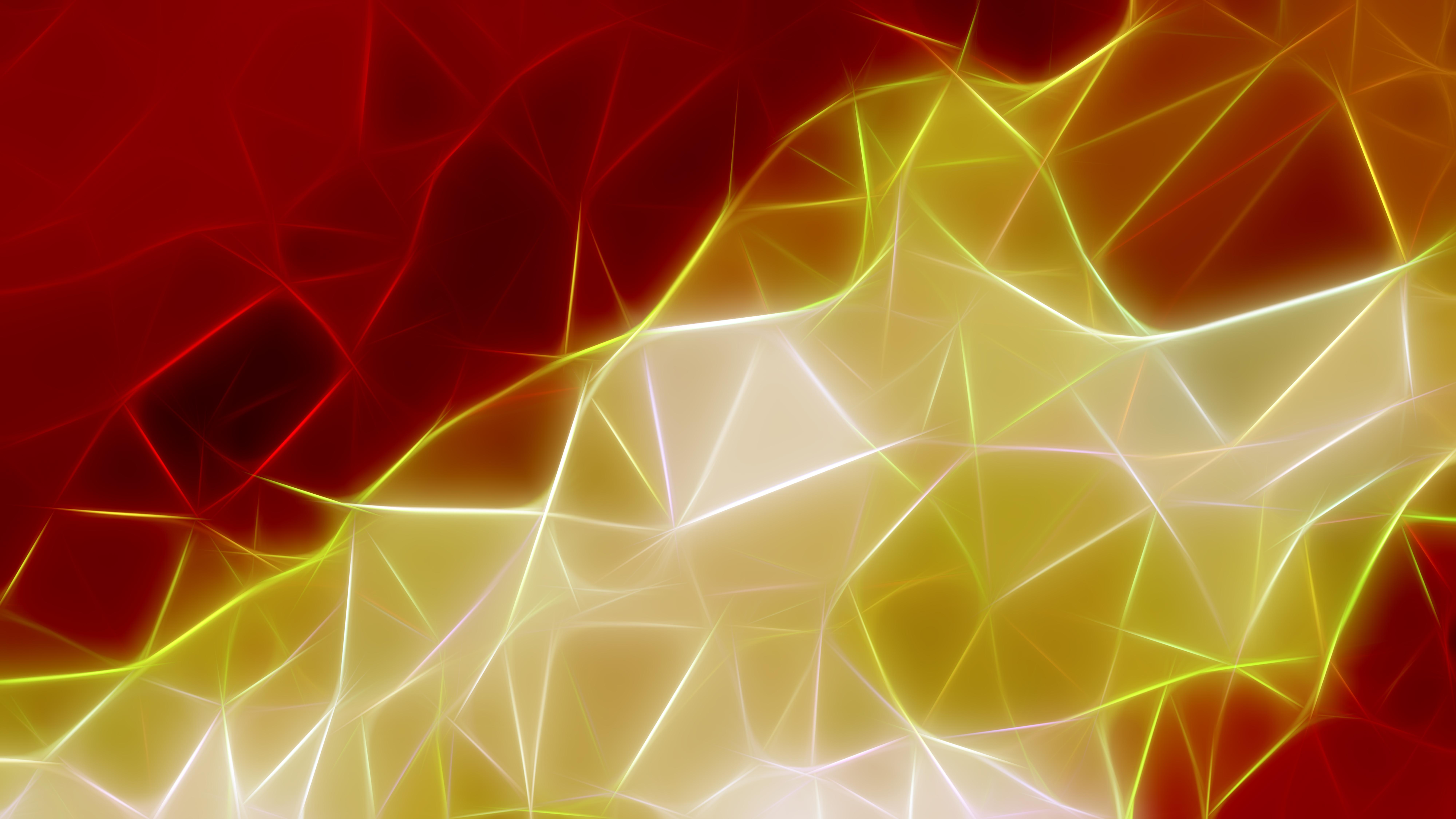 8000x4500 Free Red Green and White Fractal Wallpaper