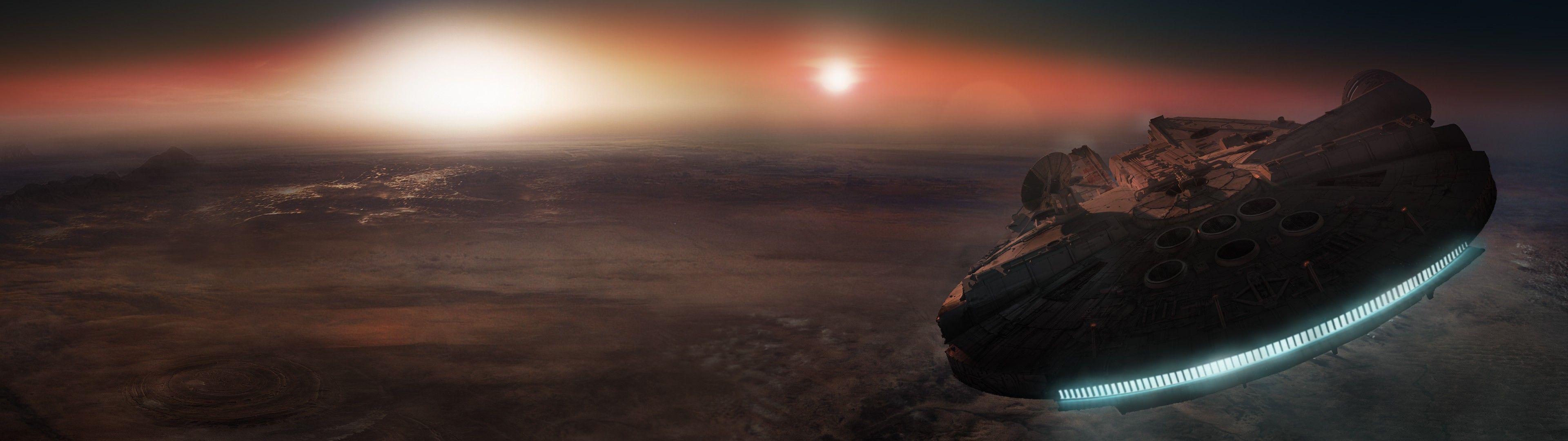 3840x1080 Halo Dual Monitor Wallpaper