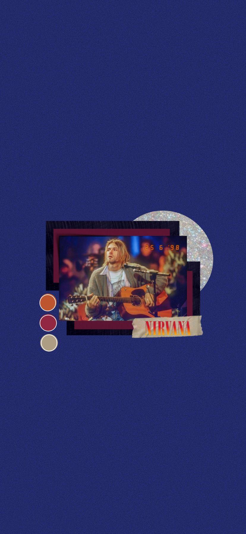 828x1792 kurt cobain nirvana aesthetic wallpaper. Papéis de parede vintage, Vintage, Papeis de parede