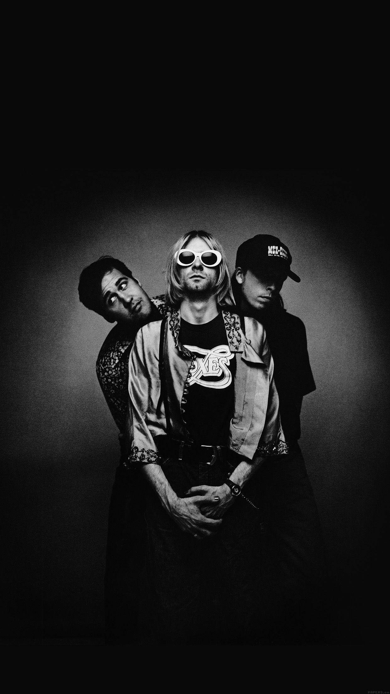 1242x2208 Kurt Cobain Nirvana Wallpaper