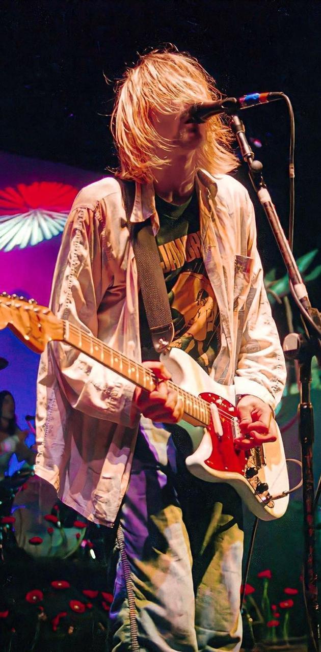630x1280 Kurt Cobain wallpaper