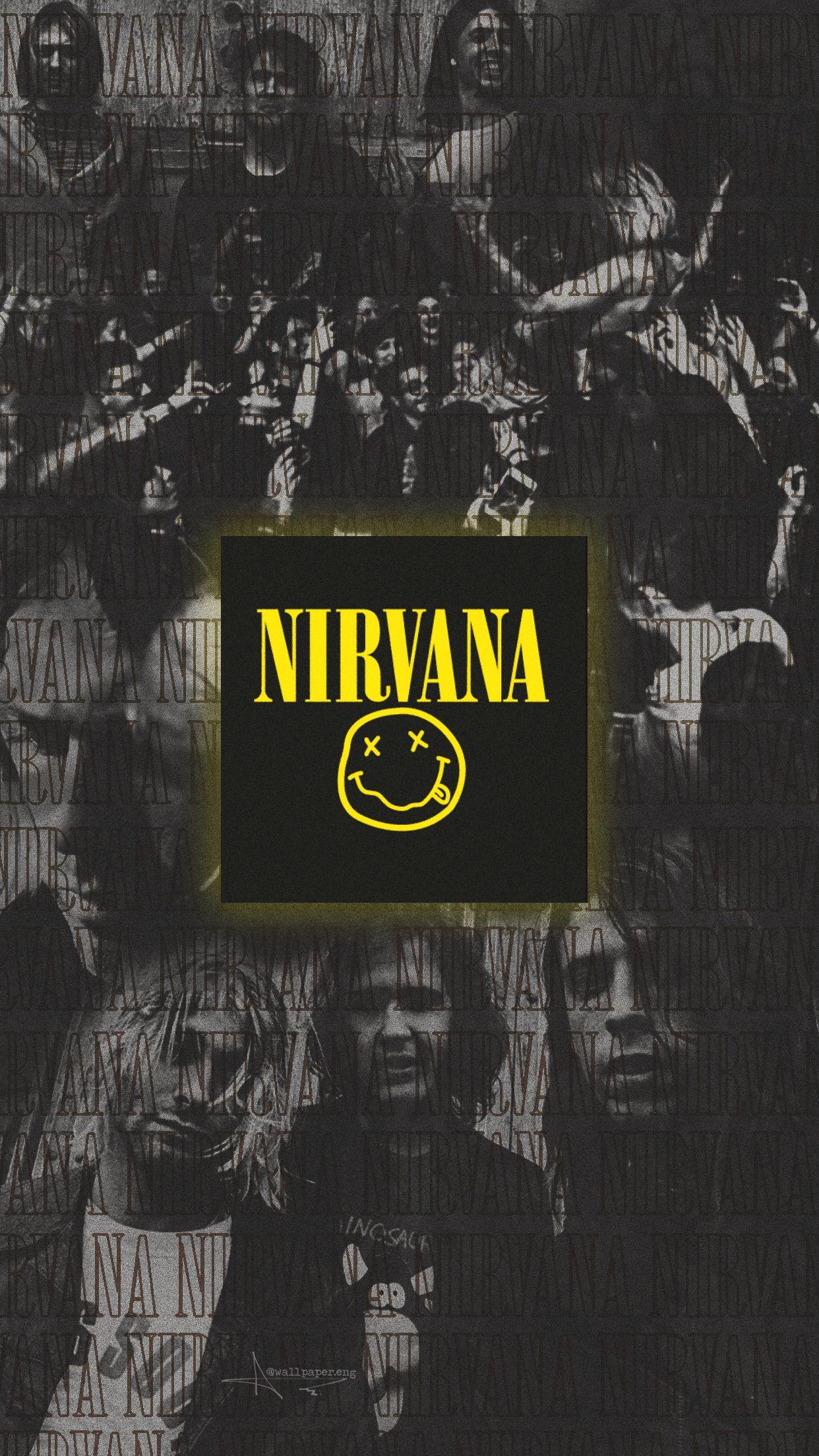 1242x2208 WALLPAPER NIRVANA. Nirvana Wallpaper, Nirvana, Nirvana Poster