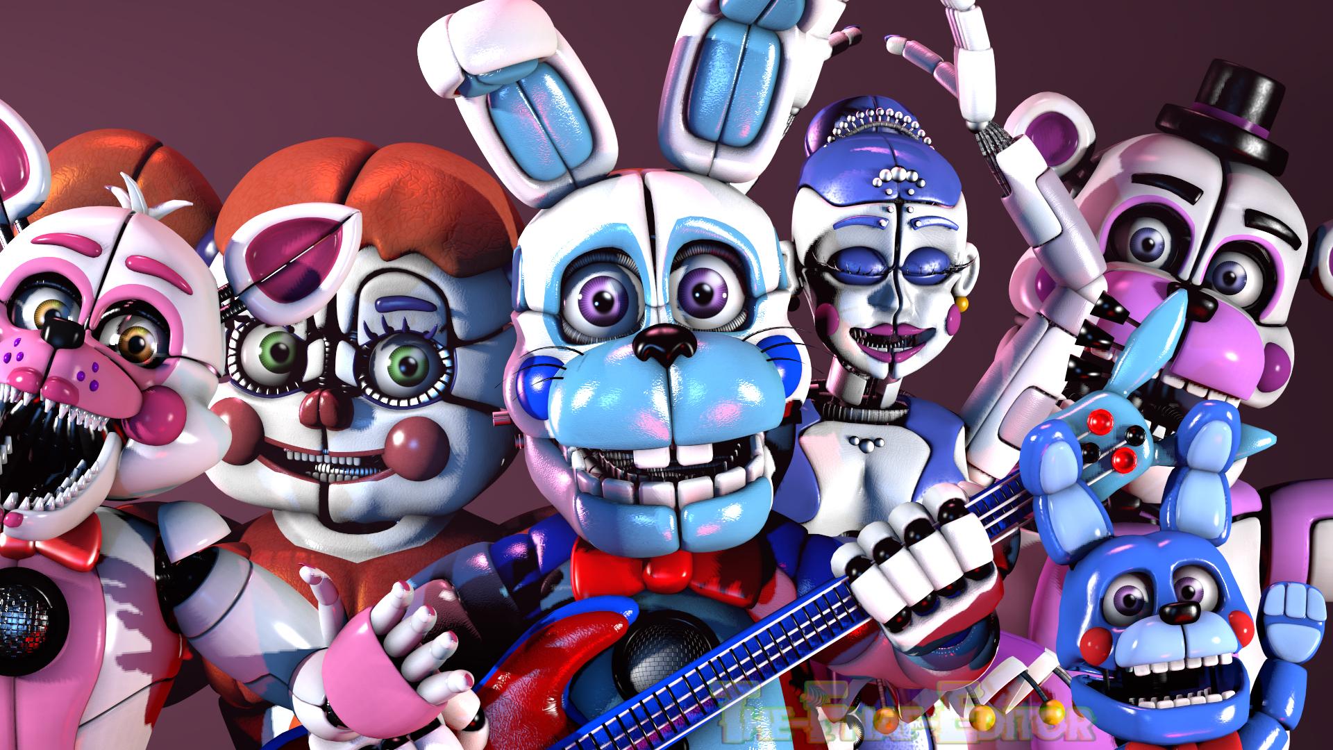 1920x1080 Ballora Circus Baby Five Nights at Freddy's Sister Location HD FNAF Wallpaper