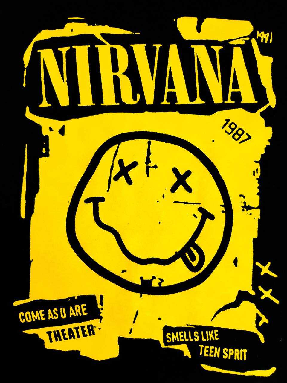 960x1280 Nirvana Wallpaper