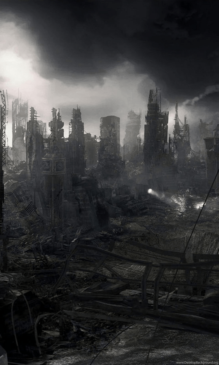 768x1280 Post Apocalyptic HD Wallpaper Desktop Background