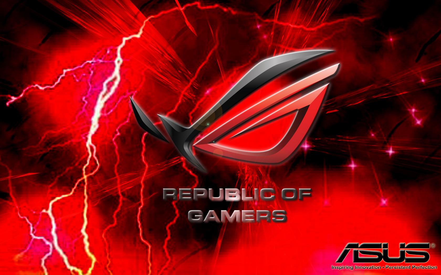 1680x1050 Asus ROG Gaming Wallpaper