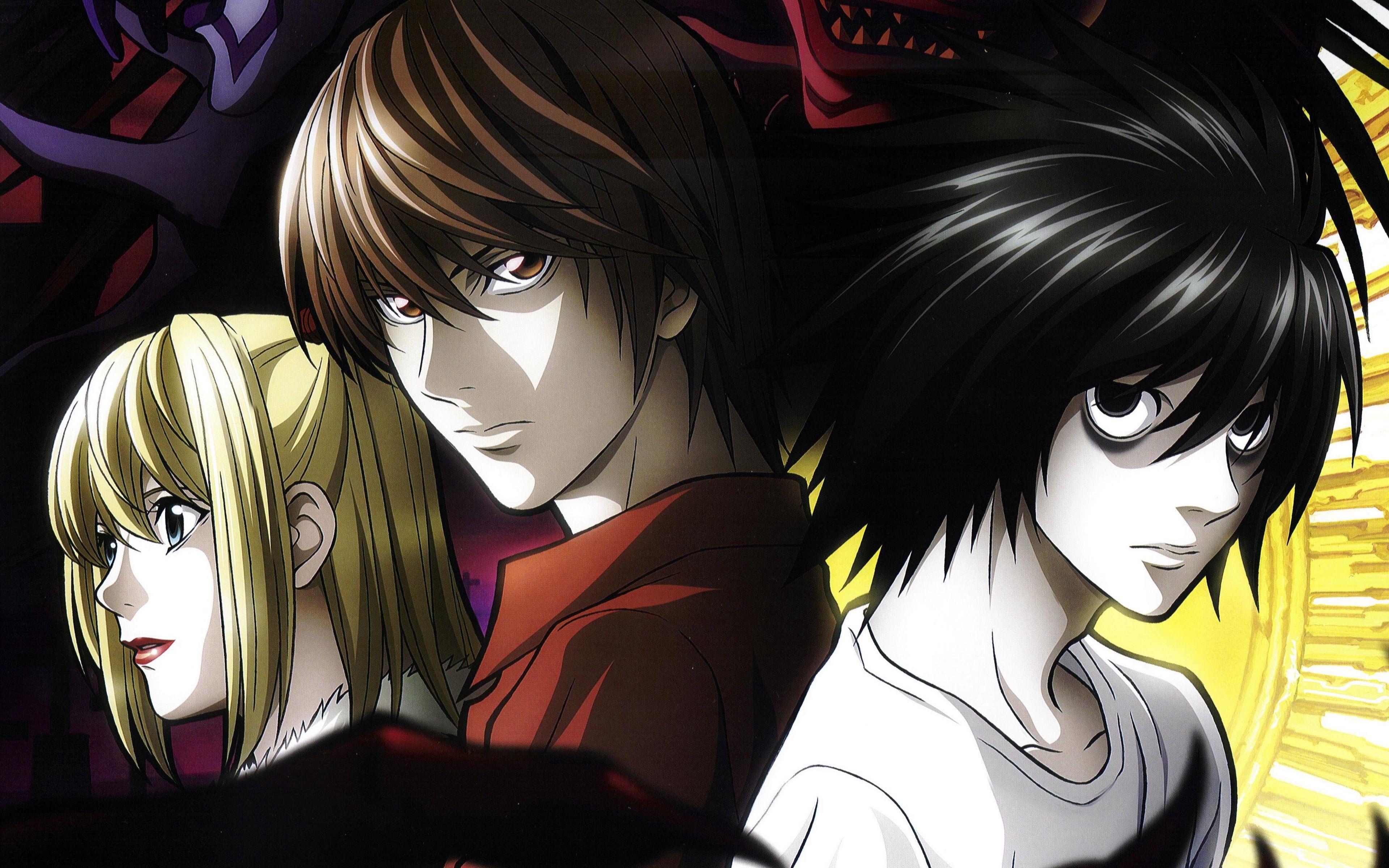 3840x2400 Download Wallpaper Death Note HD Untuk Desktop/PC