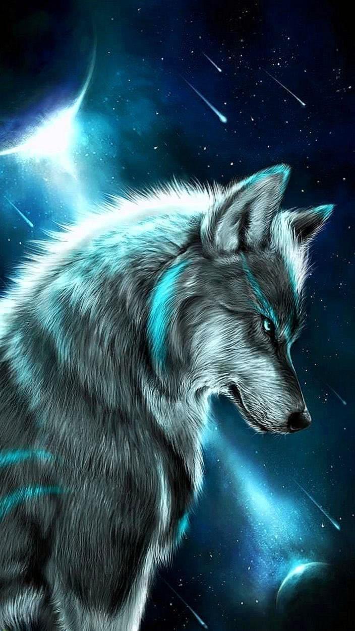 704x1252 Wallpaper Photo Wolf Background Image