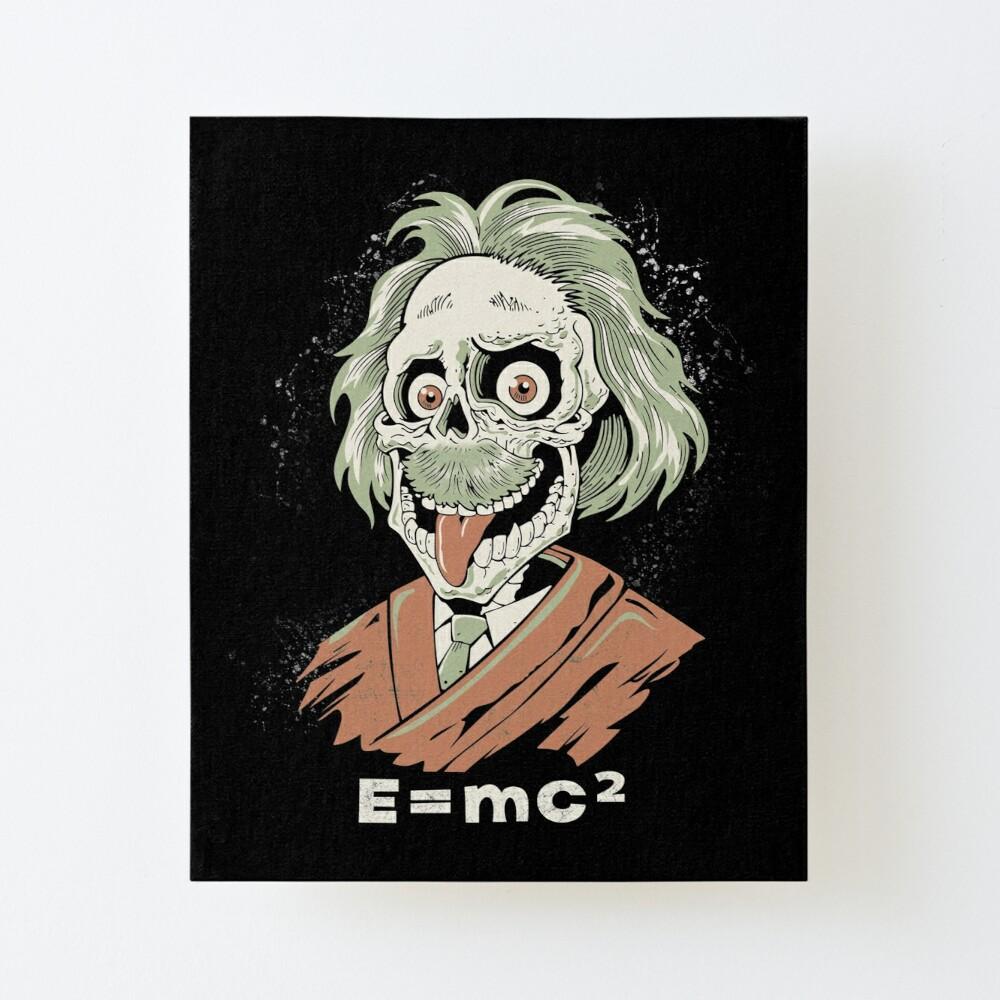 1000x1000 Einstein Zombie Art Board Print