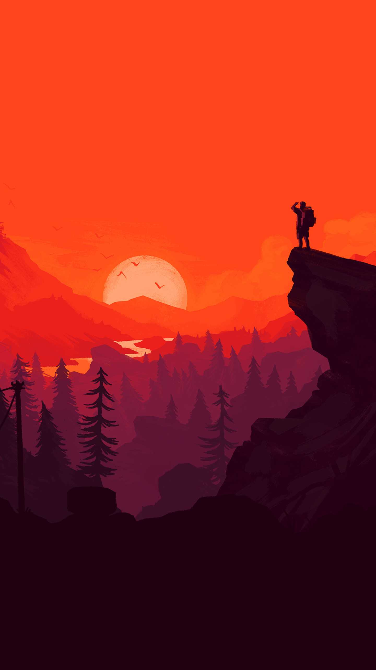 1440x2560 Minimalist Wallpaper