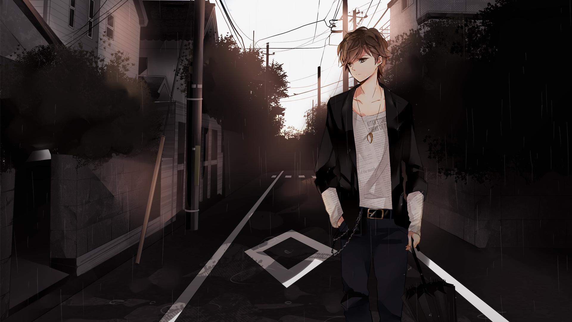 1920x1080 Anime Emo Wallpaper
