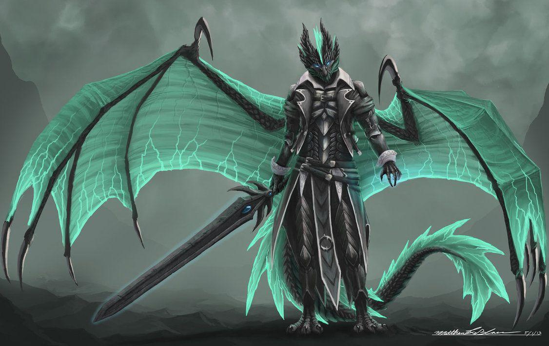1126x709 Black Lightning Dragon Wallpaper Free Download