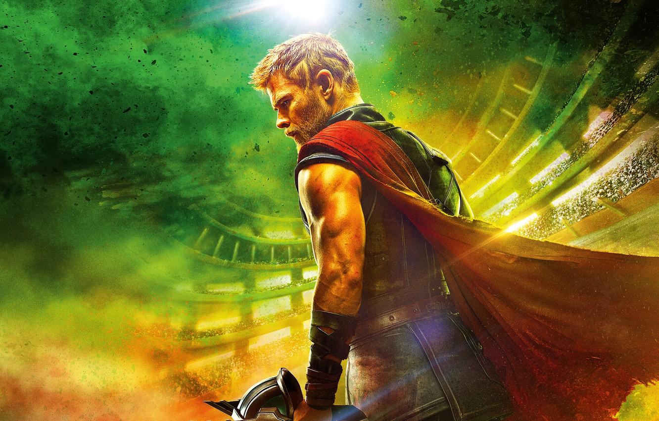 1332x850 Wallpaper Hulk, Ragnarok, Lightning, Warrior, Gladiator, Marvel, Thor, Idris Elba, God, Benedict Cumberbatch, Chris Hemsworth, Walt Disney Picture, Mark Ruffalo, Loki, Tom Hiddleston, Movie image for desktop, section фильмы