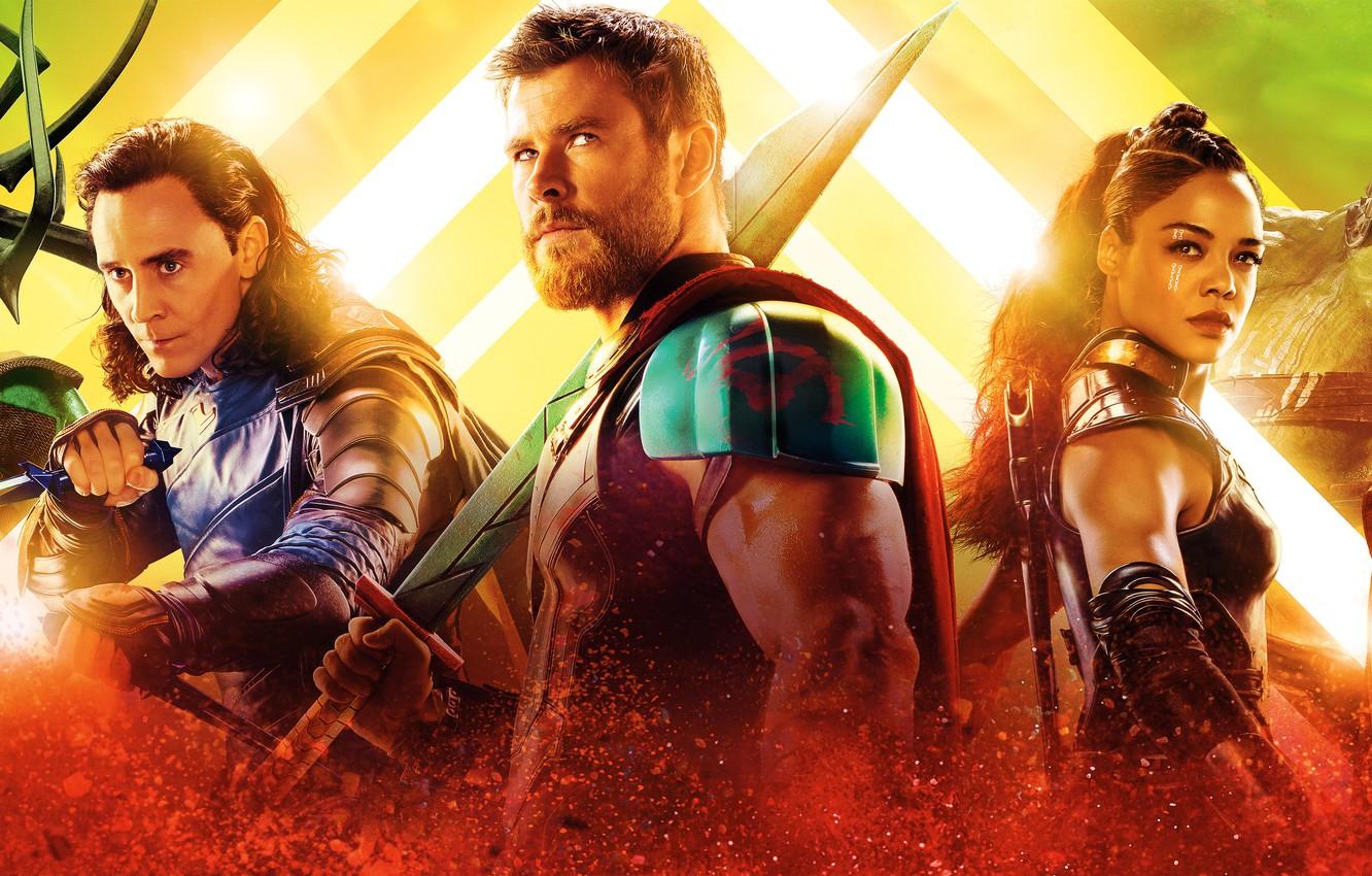 1332x850 Wallpaper Hulk, Ragnarok, Lightning, Warrior, Gladiator, Marvel, Pearls, Thor, Idris Elba, God, Benedict Cumberbatch, Chris Hemsworth, Walt Disney Picture, Mark Ruffalo, Loki, Tom Hiddleston image for desktop, section фильмы