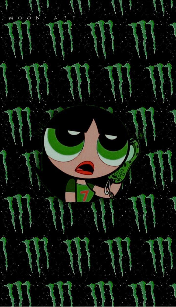 720x1253 Wallpaper Buttercup PowerpuffGirls. iPhone wallpaper grunge, Egirl wallpaper, Purple wallpaper iphone