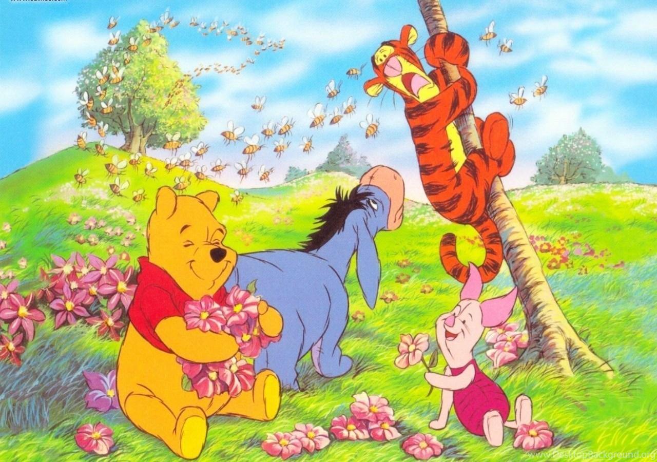 1280x900 Winnie The Pooh And Friends HD Image Wallpaper For iPhone 6. Desktop Background