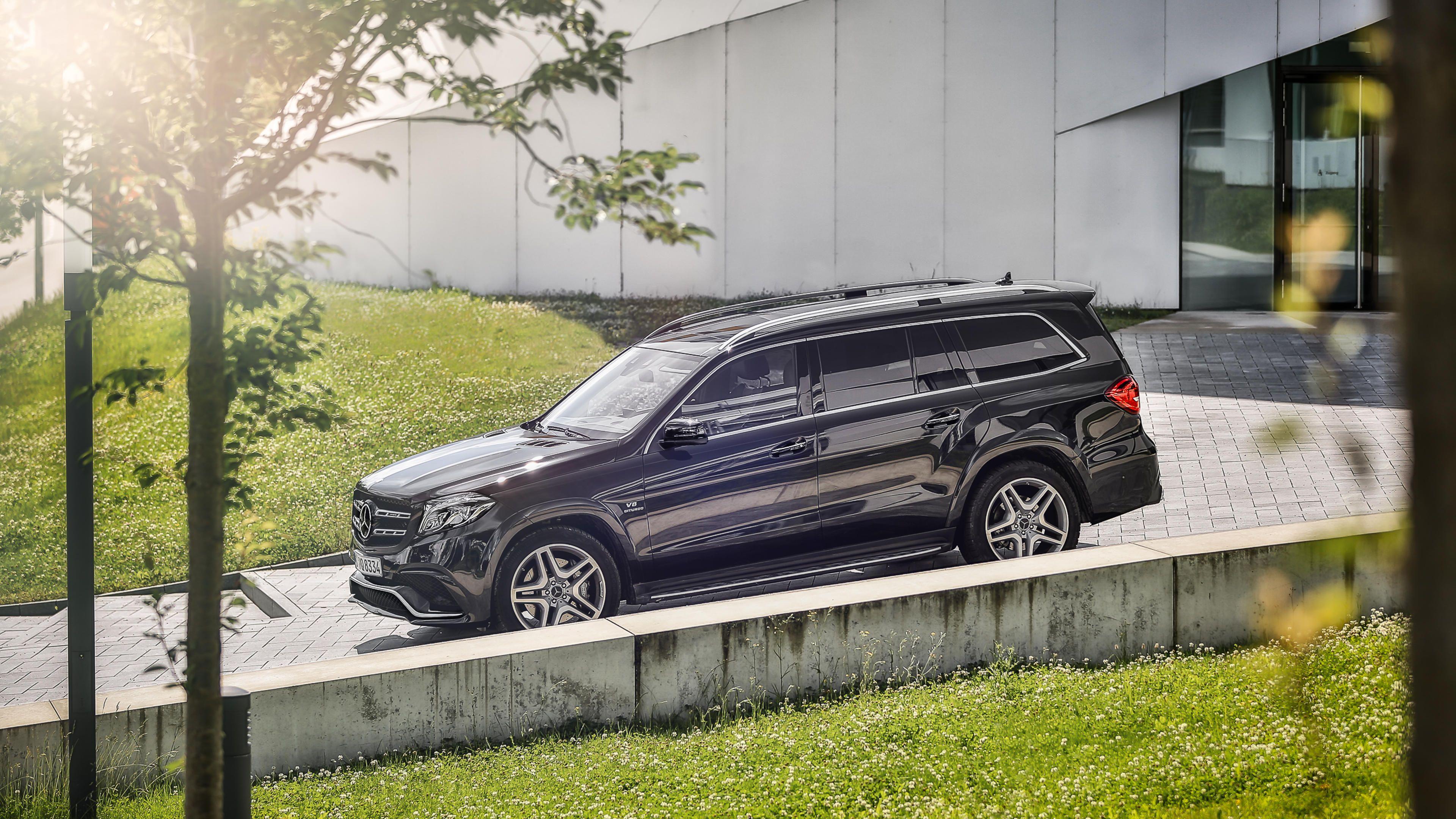 3840x2160 Mercedes AMG GLS 63 4MATIC Wallpaper. #MBsocialcar