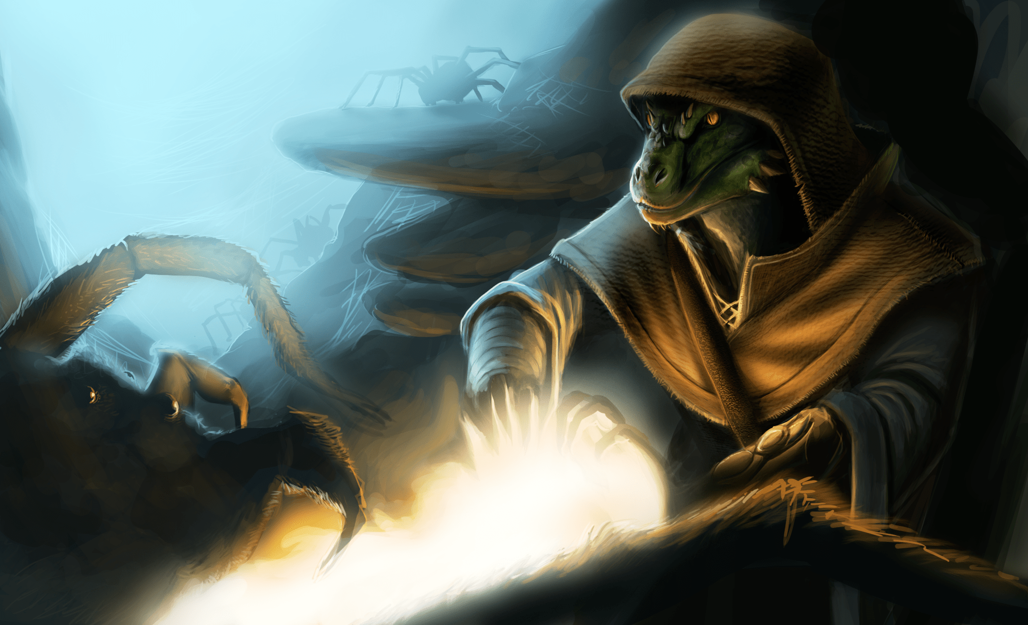 2068x1257 Argonian (Elder Scrolls) HD Wallpaper and Background