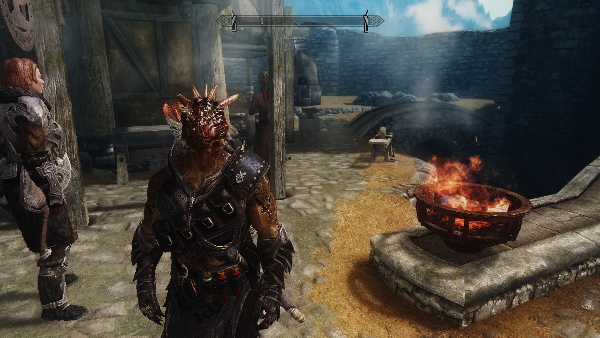 1920x1080 Badass Argonian at Skyrim Nexus and Community