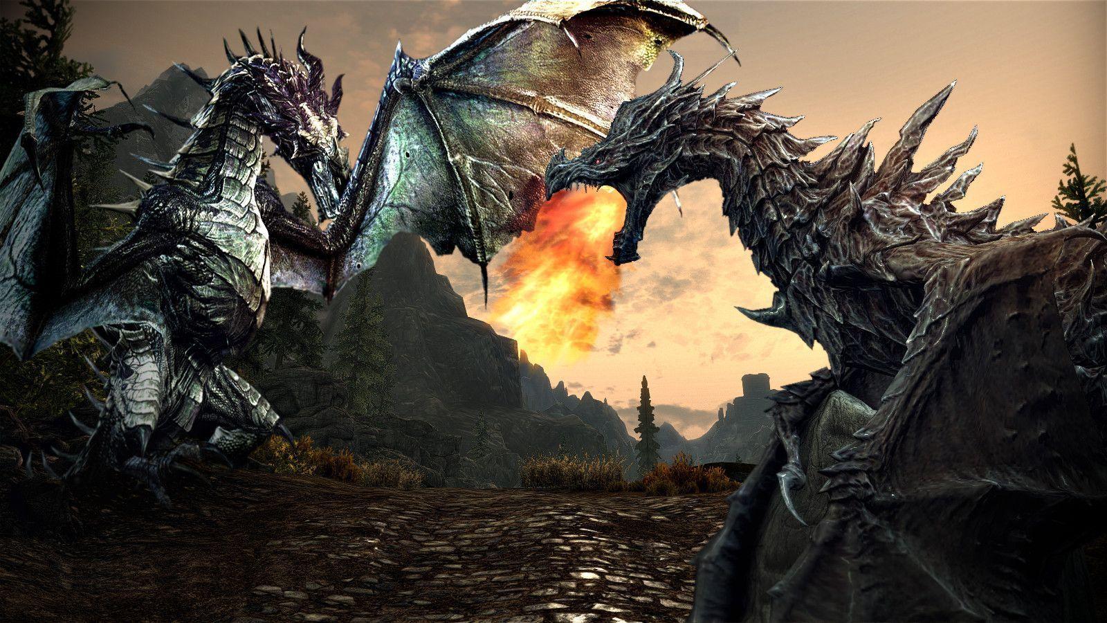 1600x900 Skyrim Wallpaper 1080p