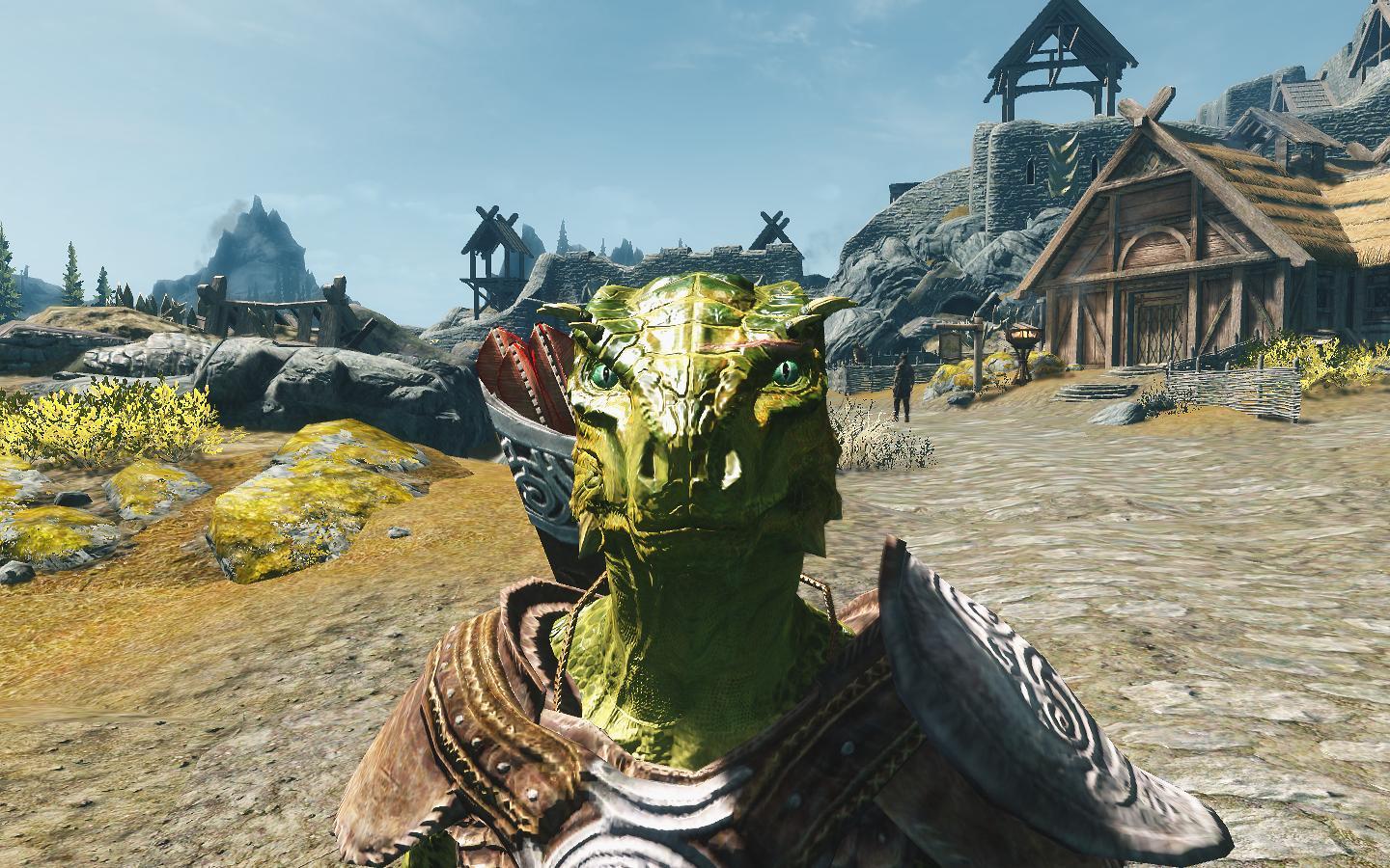 1440x900 Argonian Skyrim style (updated) Minecraft Skin