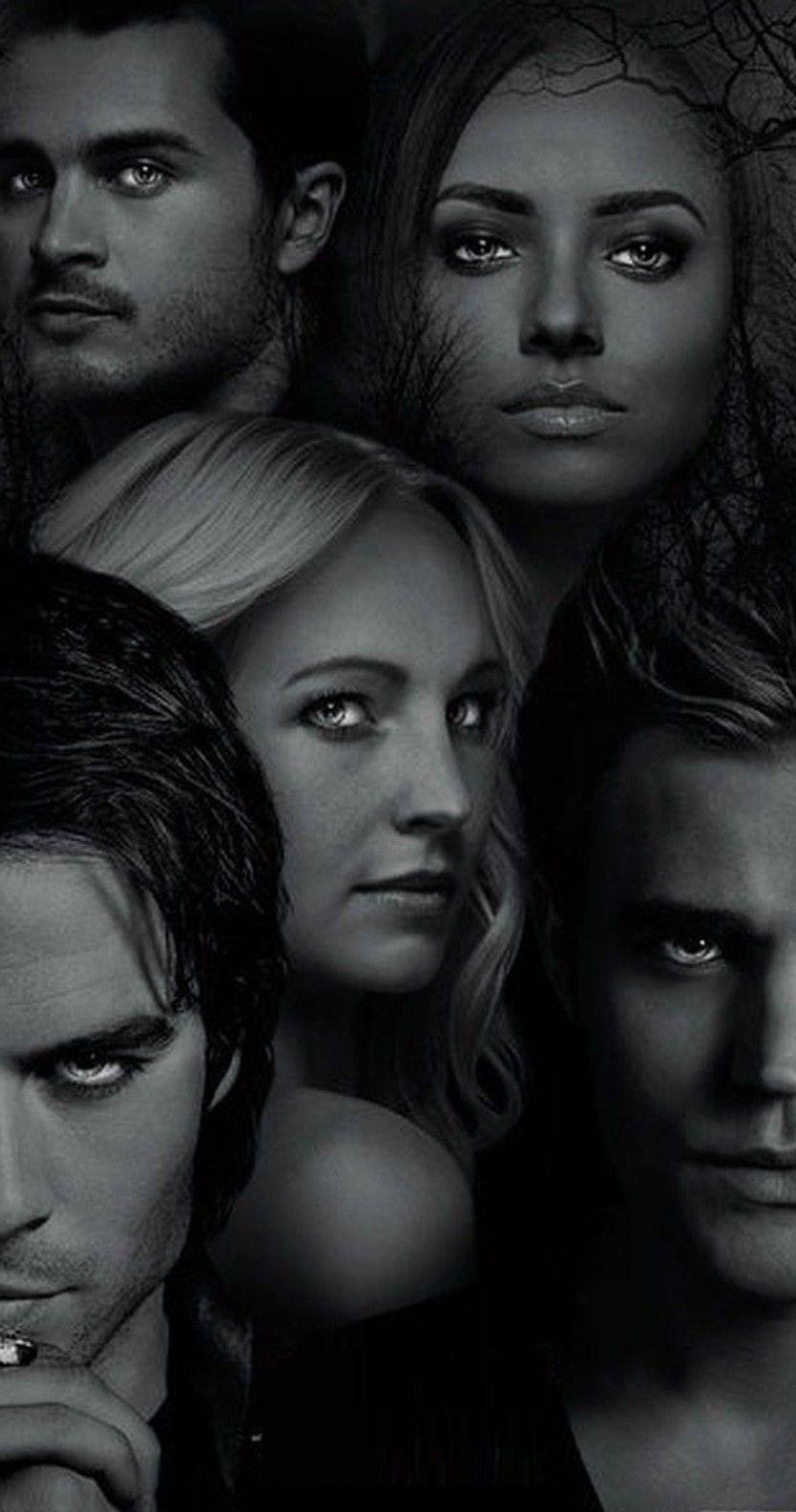 834x1584 The Vampire Diaries Wallpaper for mobile phone, tablet, desktop computer and other devices HD and 4K wallpape. Vampire diaries wallpaper, Vampire, Vampire diaries