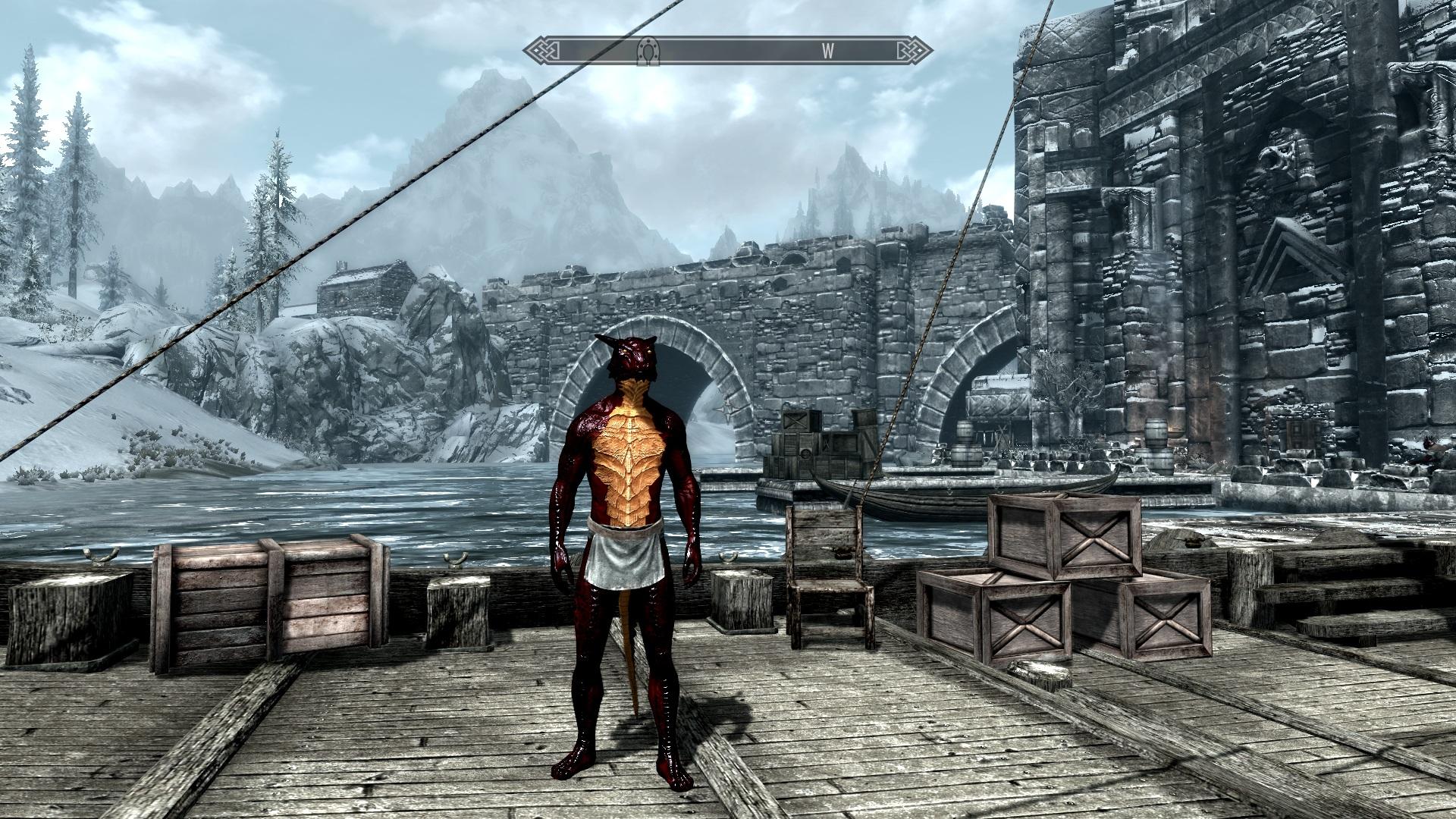 1920x1080 Red Argonian at Skyrim Nexus and Community
