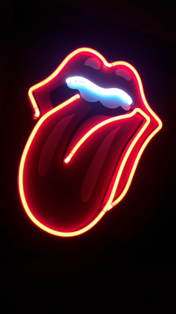 750x1334 Led Light Aesthetic Wallpaper