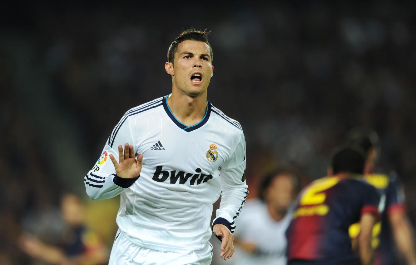 1332x850 Wallpaper football, Cristiano Ronaldo, player, goal, the celebration, Real Madrid, Real Madrid, Cristiano Ronaldo, El Classico, el classico, Nou Camp, golaso image for desktop, section спорт