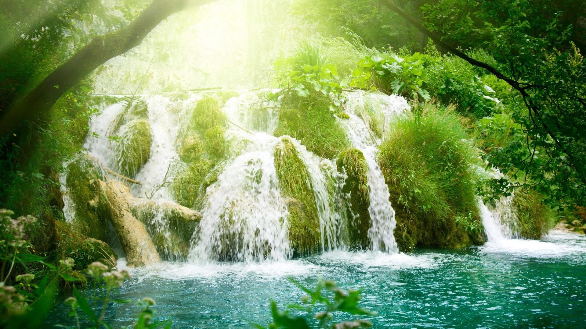 1920x1080 Waterfall, wallpaper, paradise
