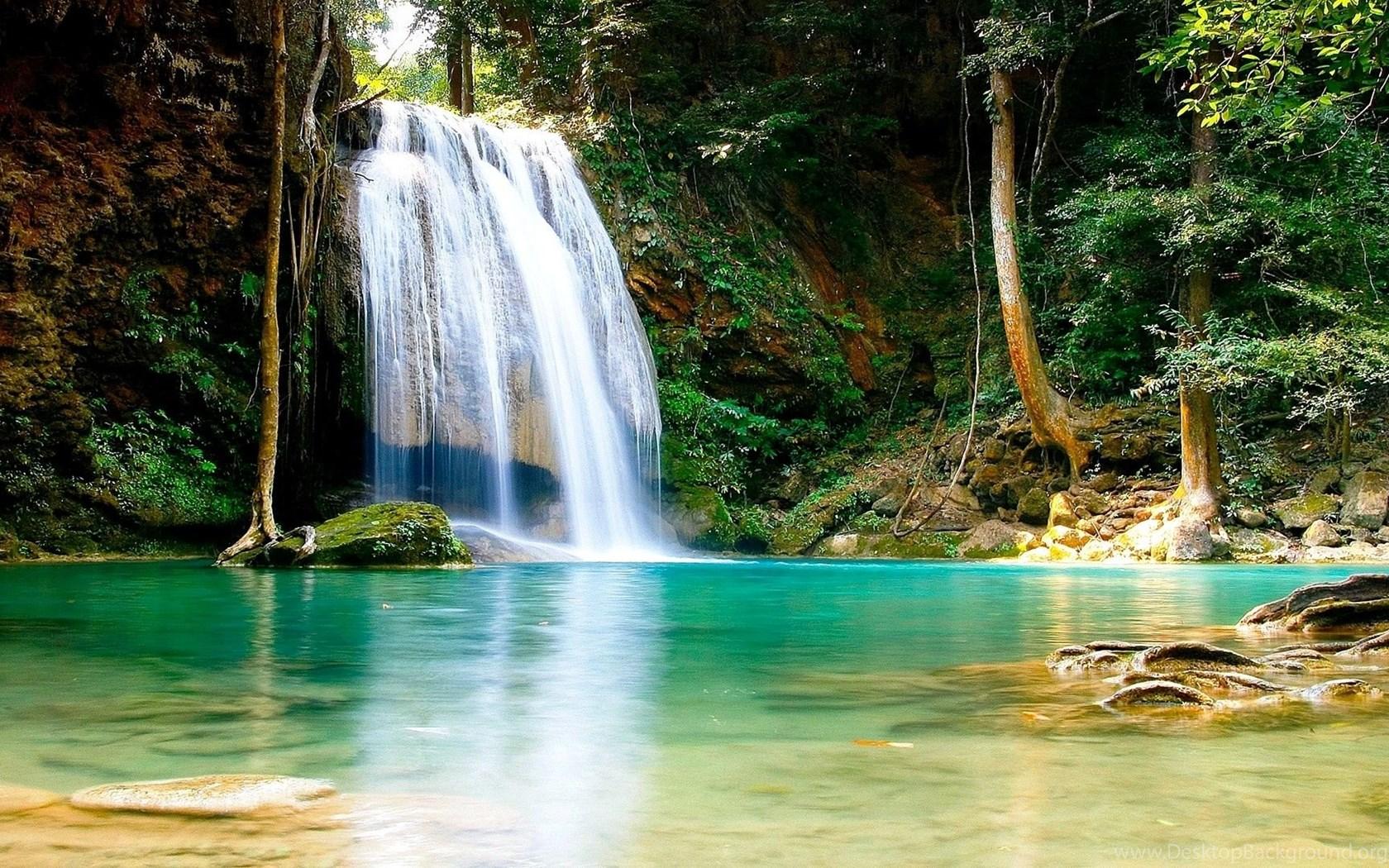 1680x1050 Cool Beautiful Wallpaper Waterfall Paradise Photo Of How To Get. Desktop Background