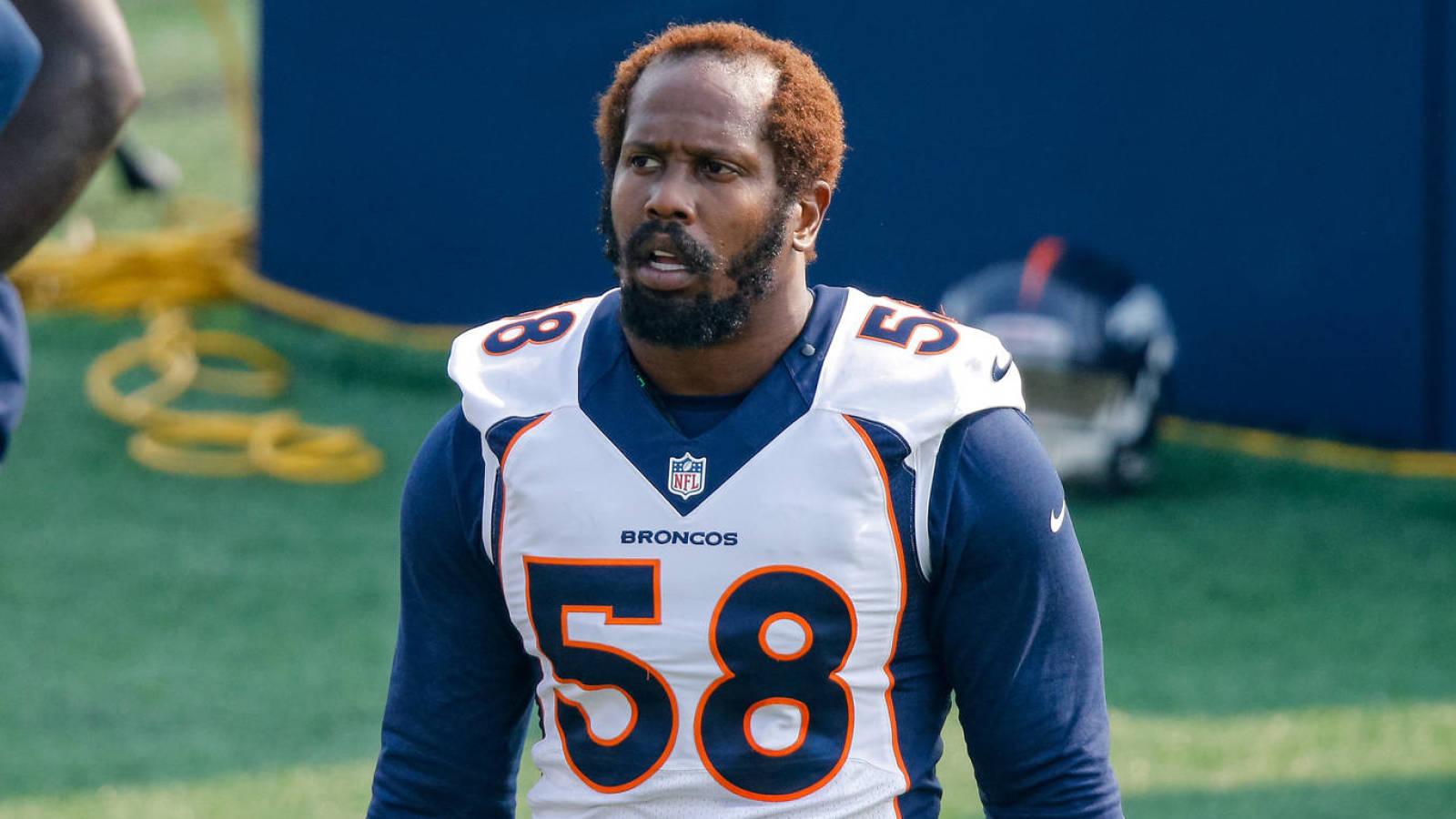 Download wallpapers Von Miller, 4k, linebacker, Denver Broncos, american  football, NFL, Von BVsean Miller Jr, National Football League, neon lights,  Von Miller Denver Broncos, Von Miller 4K for desktop free. Pictures for