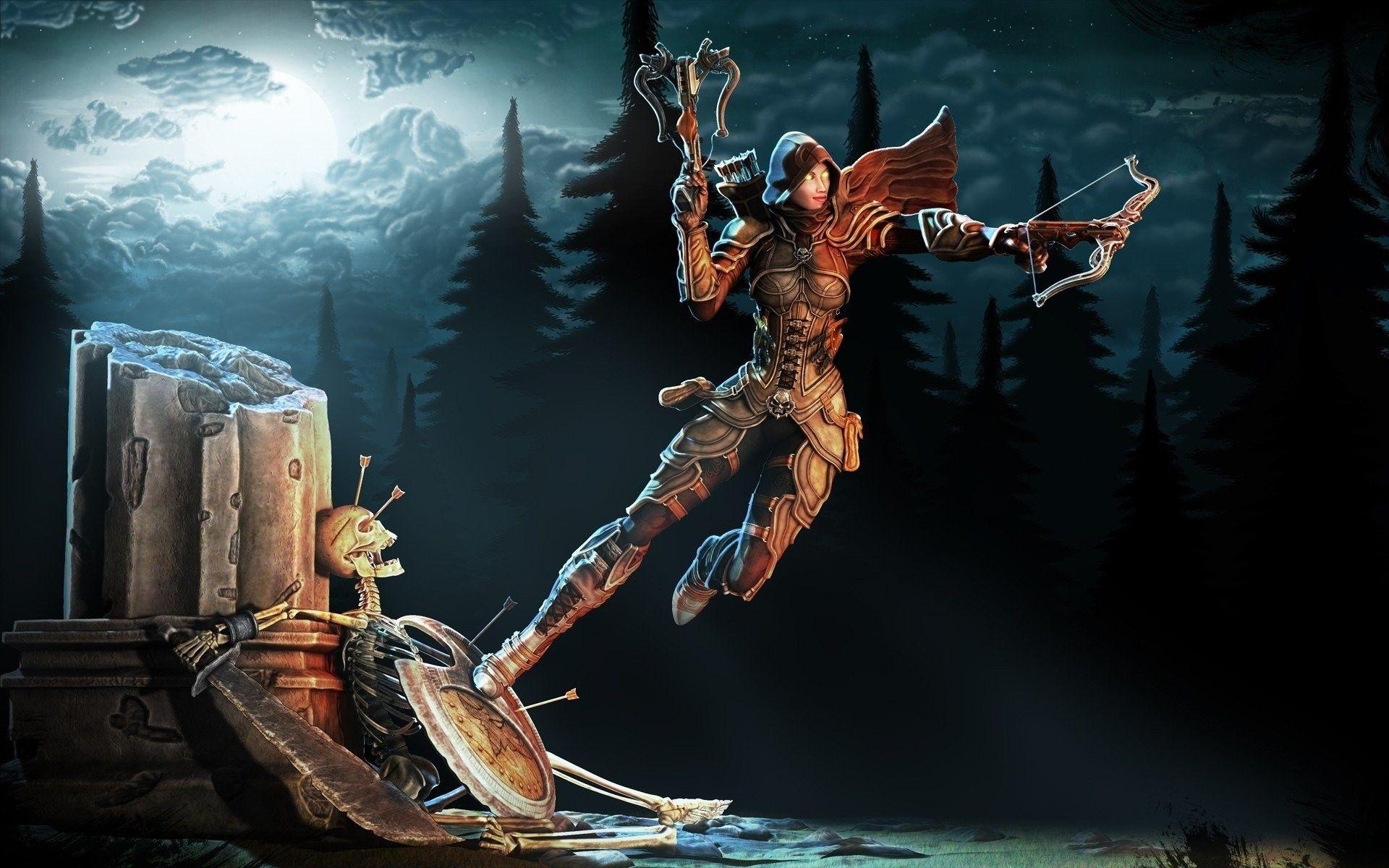 1920x1200 Demon Hunter Wallpaper