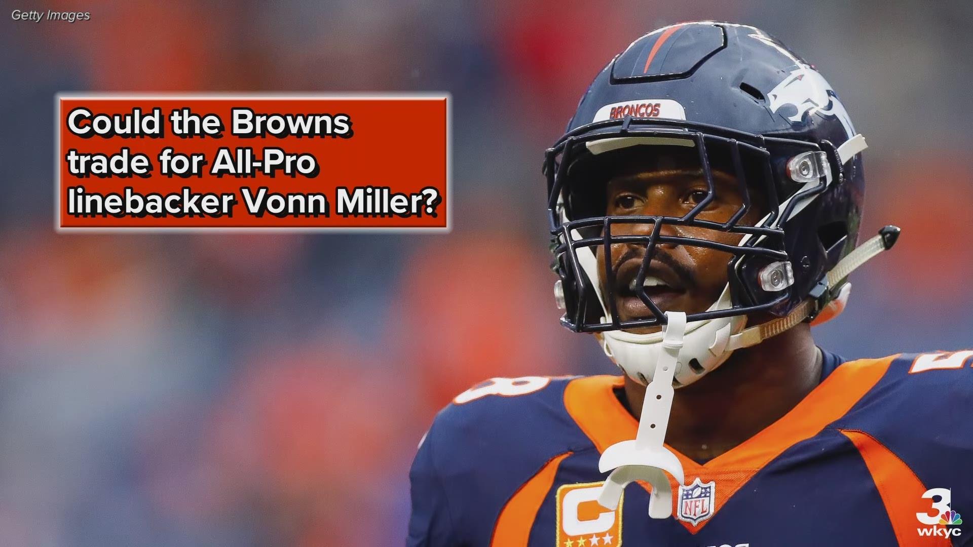 1920x1080 Could Cleveland Browns trade for Denver Broncos LB Von Miller?