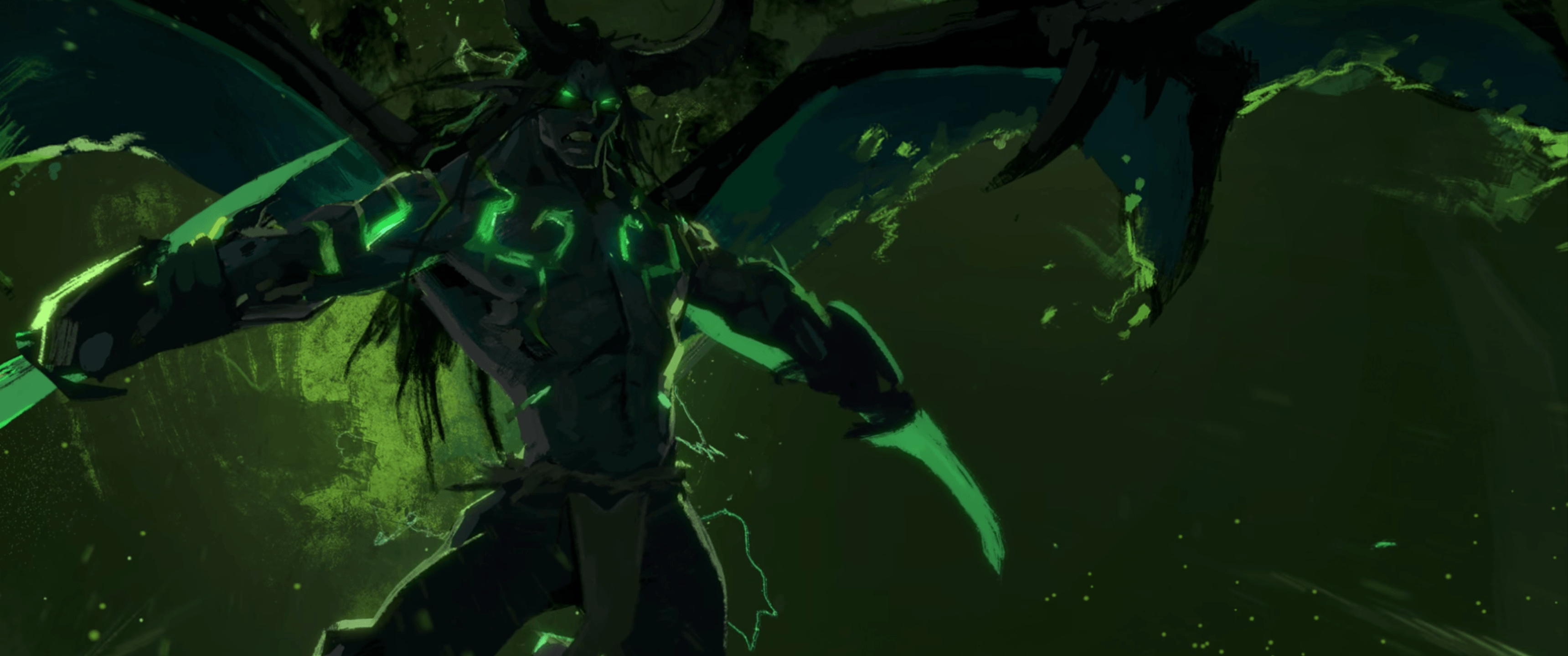 3440x1440 Demon Hunter Wow Wallpaper & Demon Hunter Wow Background Image