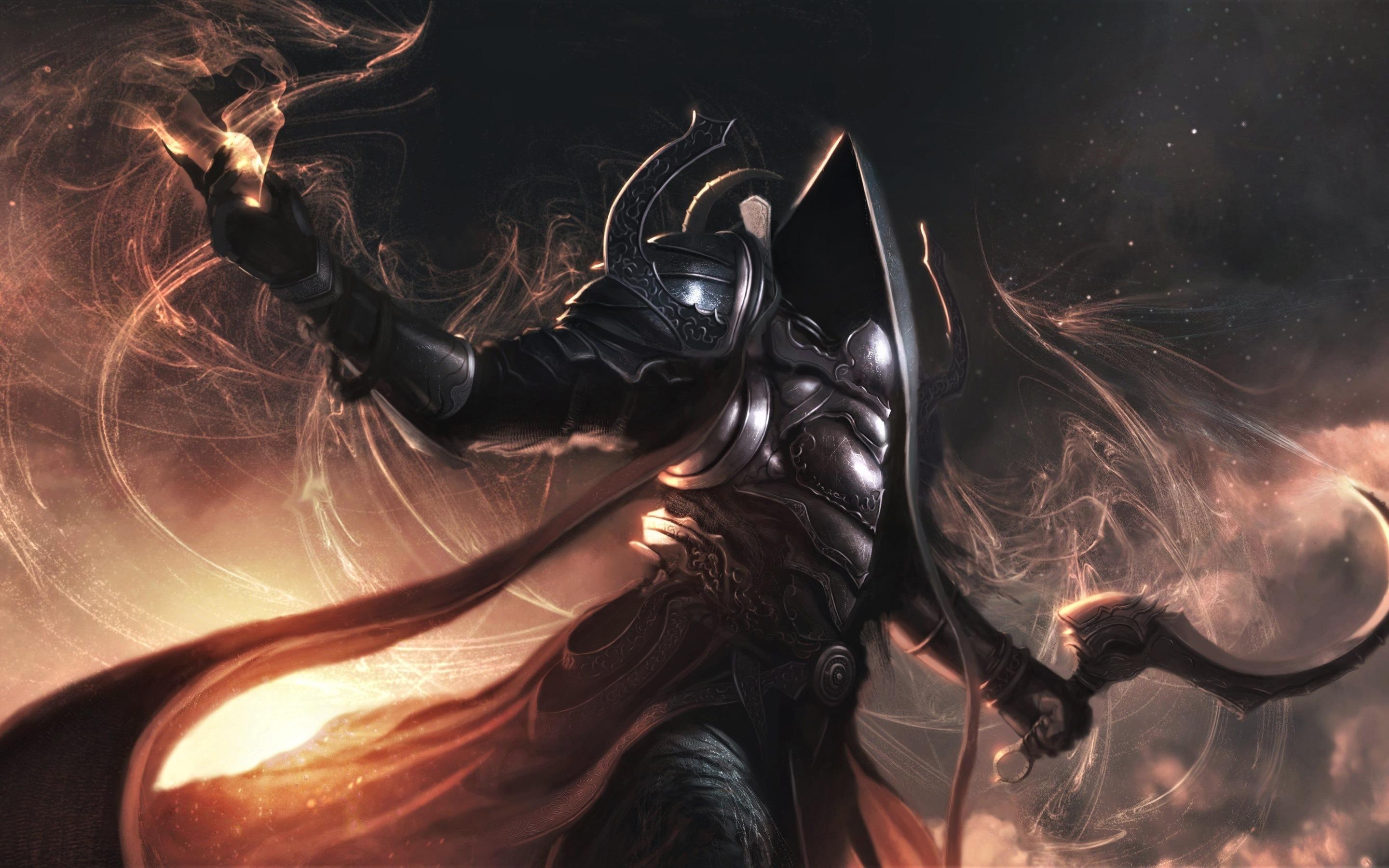 2880x1800 Download wallpaper Diablo 3 Reaper of Soul, 4k, 2017 games, Diablo III Reaper of Soul, Diablo for desktop with resolution 2880x1800. High Quality HD picture wallpaper