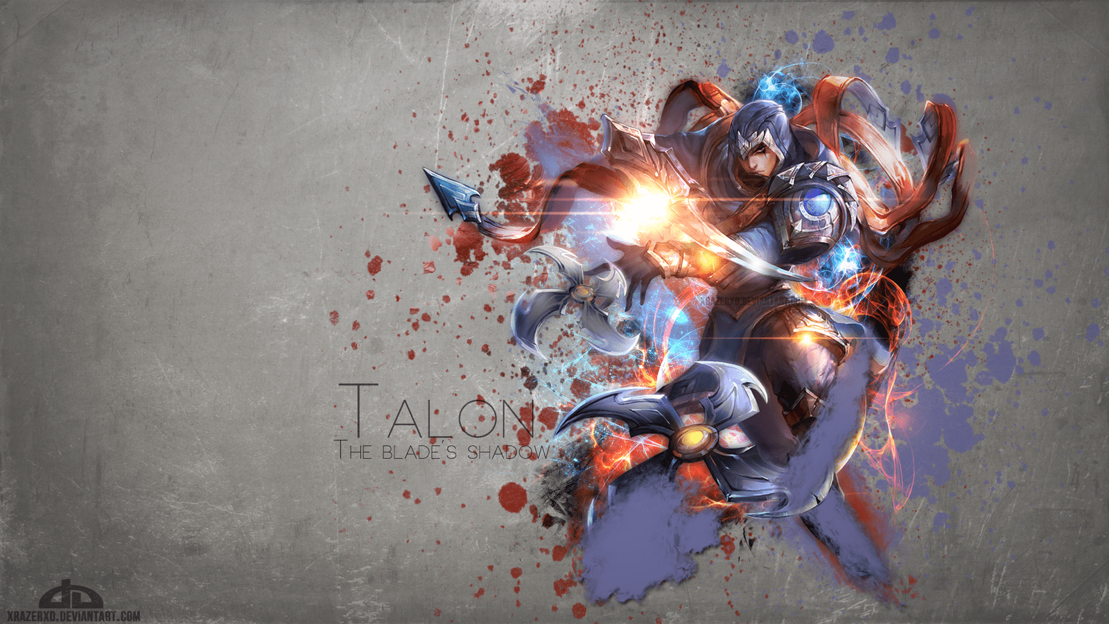 1600x900 Free download lol talon wallpaper HD by xrazerxd fan art wallpaper games 2013 2015 [1600x900] for your Desktop, Mobile & Tablet. Explore LOL Live Wallpaper. League of Legends 1080p