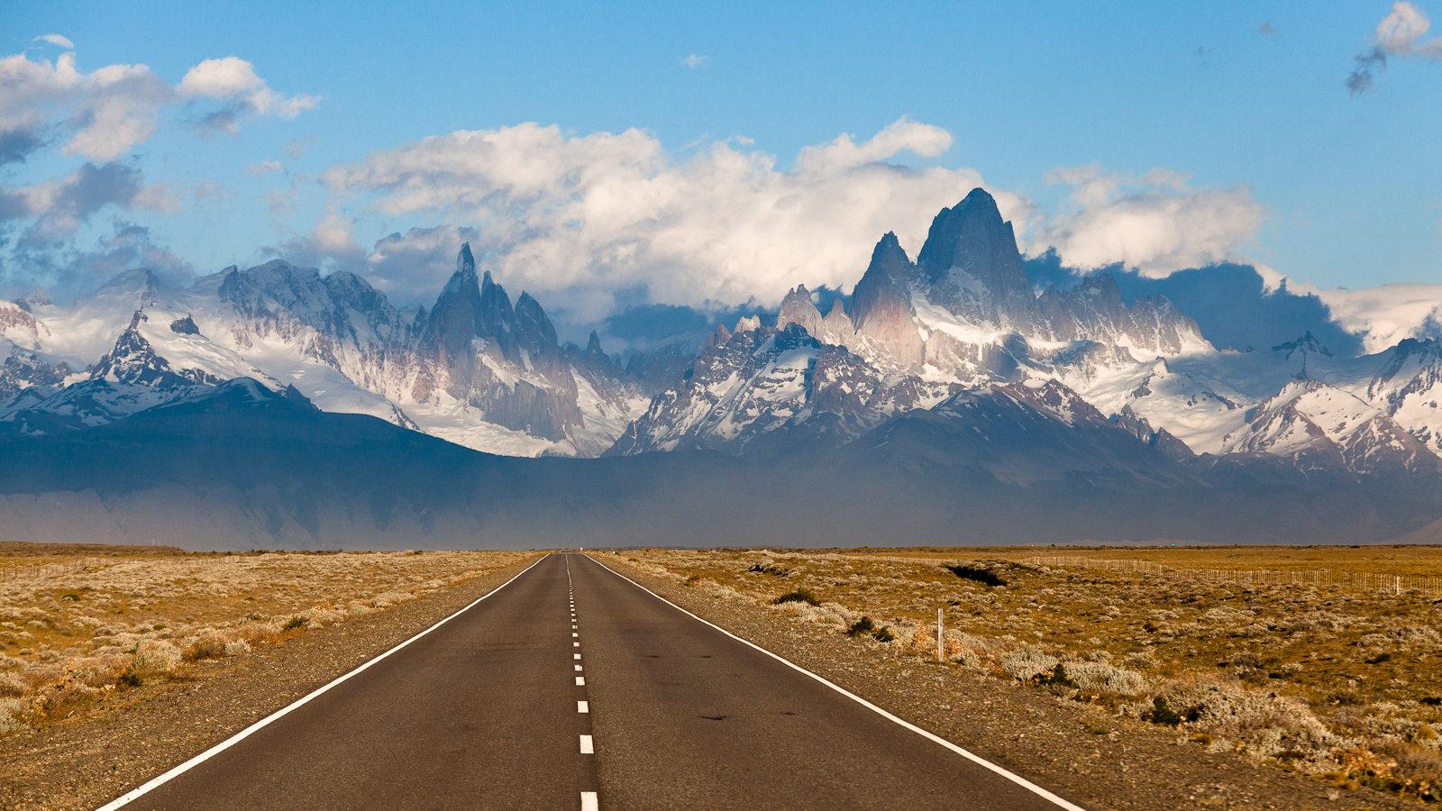 1600x900 On the road in Patagonia