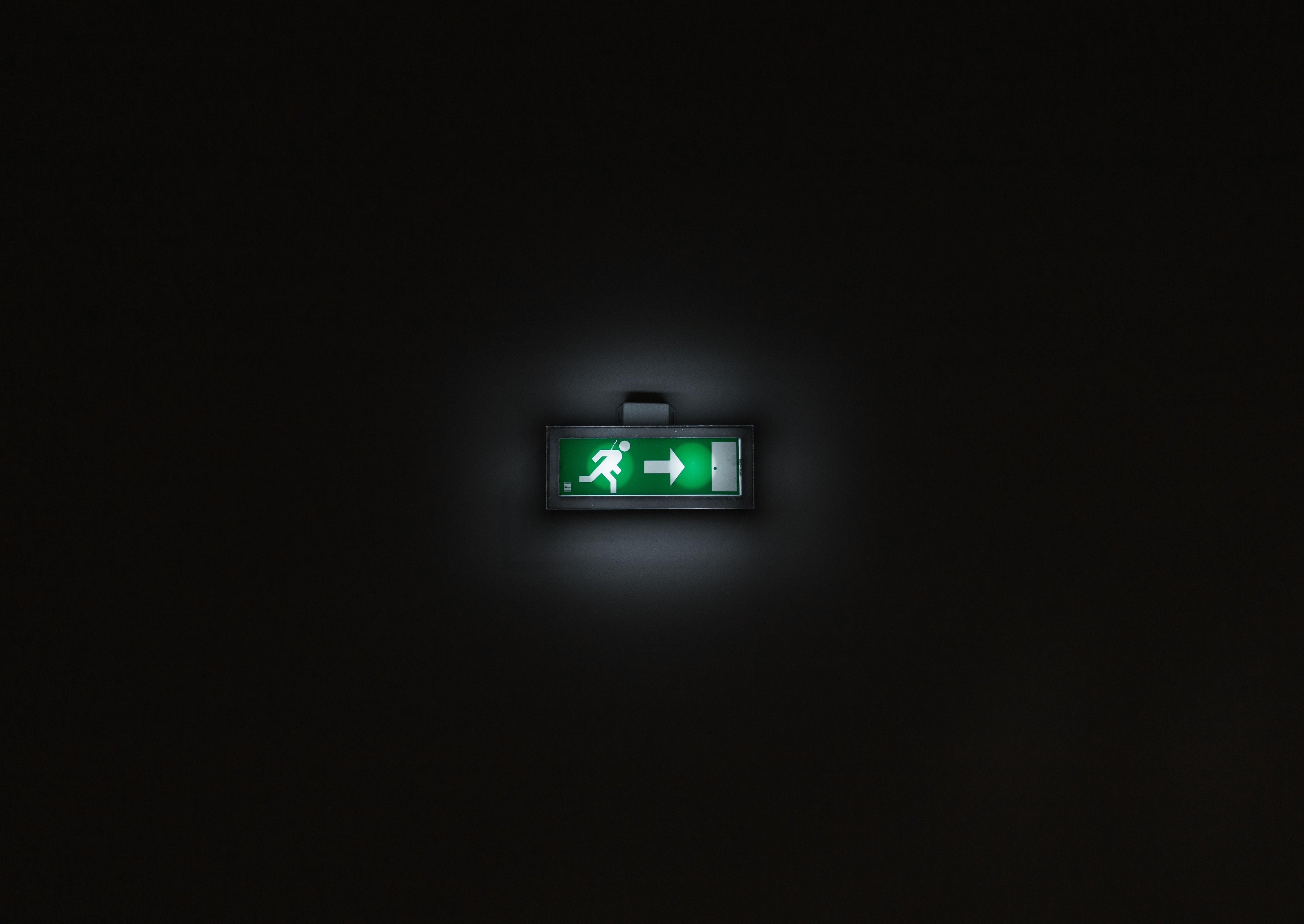 Exit Sign Wallpapers - Top Free Exit Sign Backgrounds - WallpaperAccess