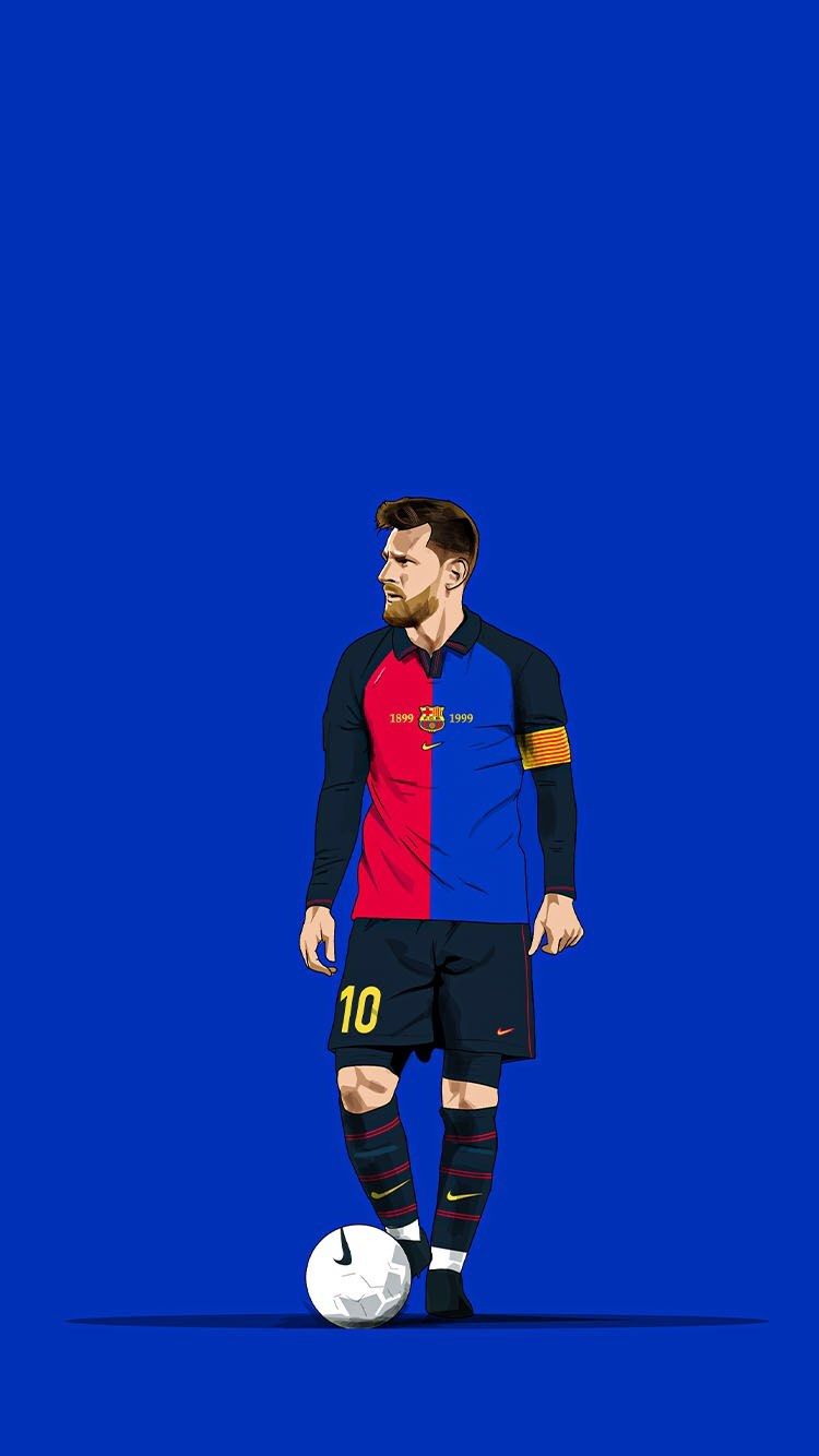 750x1334 Football wallpaper, Football, Lionel messi