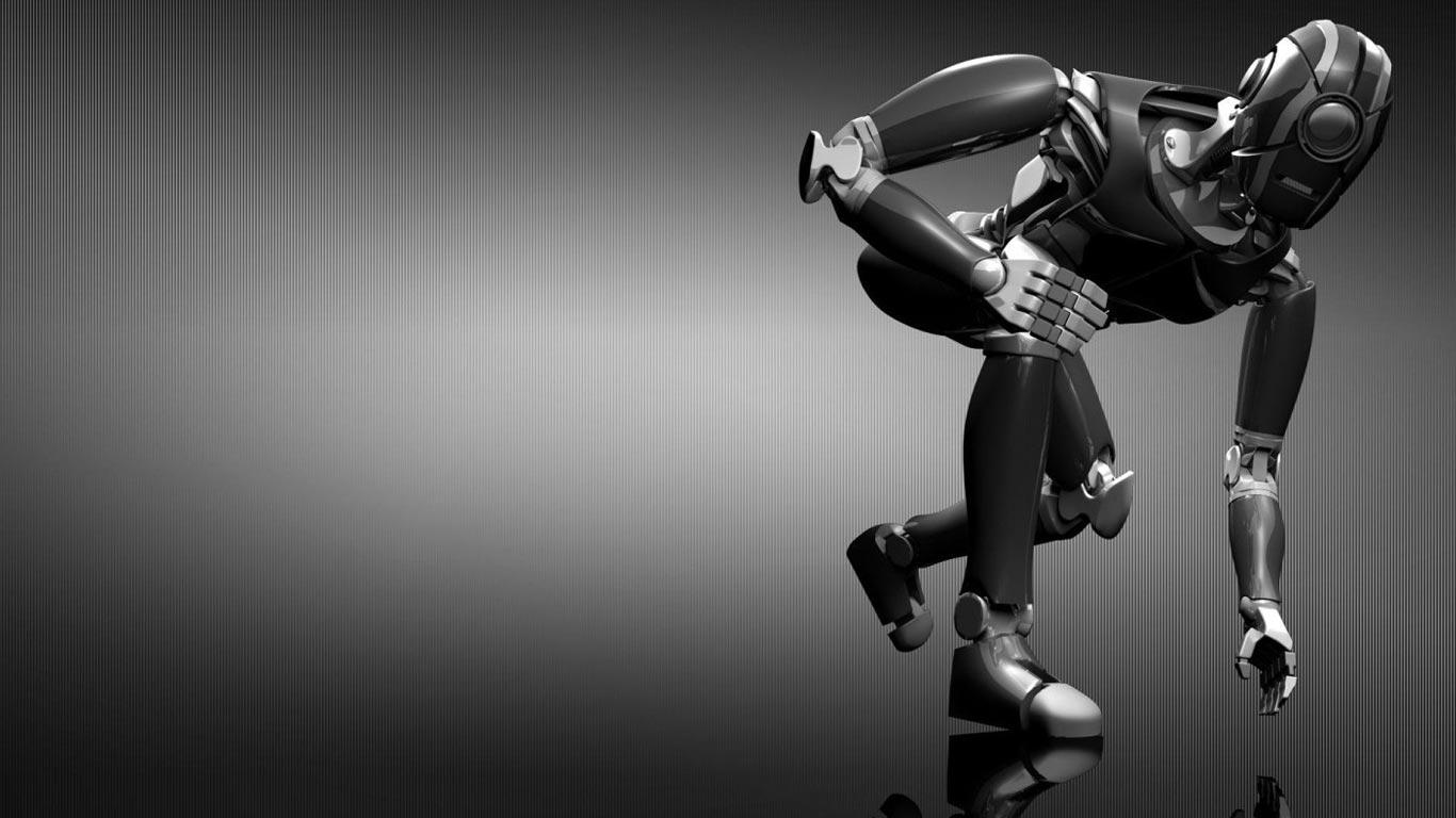 1366x768 Sci Fi Robot Wallpaper and Background Imagex768
