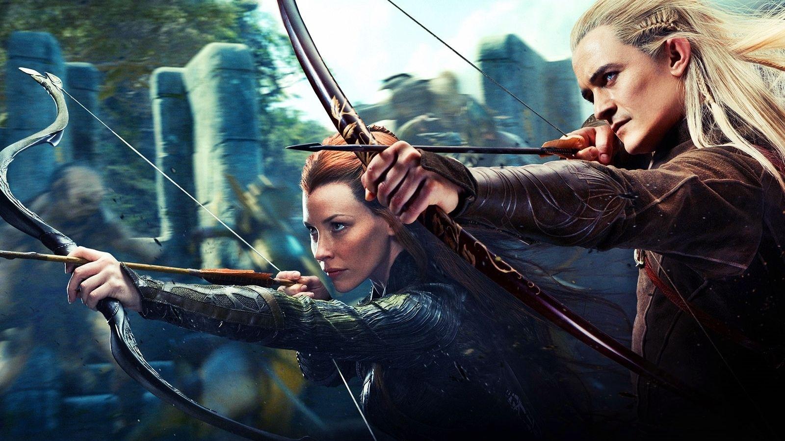 1600x900 Legolas and Tauriel image Legolas and Tauriel HD wallpaper