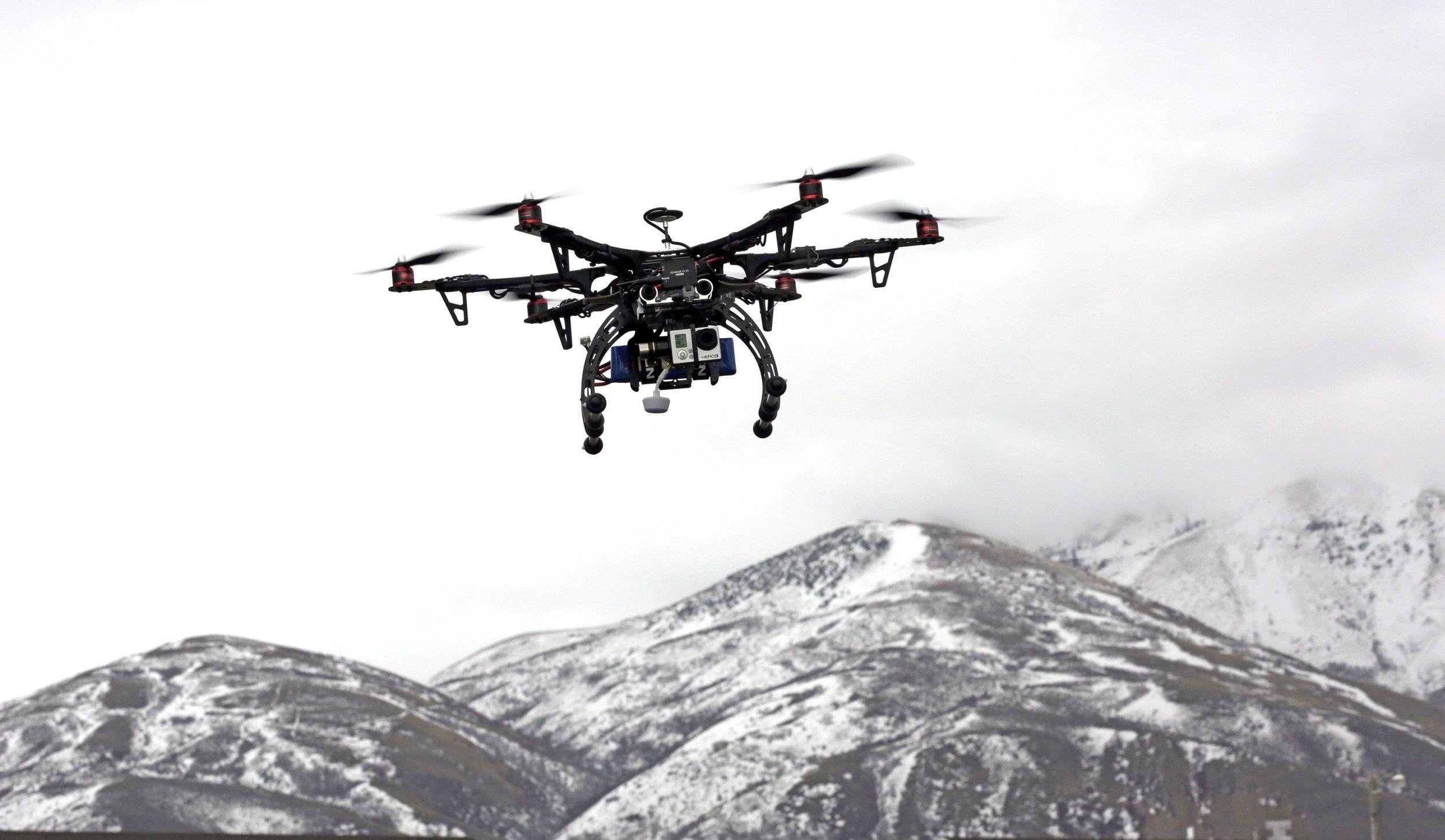 2500x1453 Drone Wallpaper HD Download free
