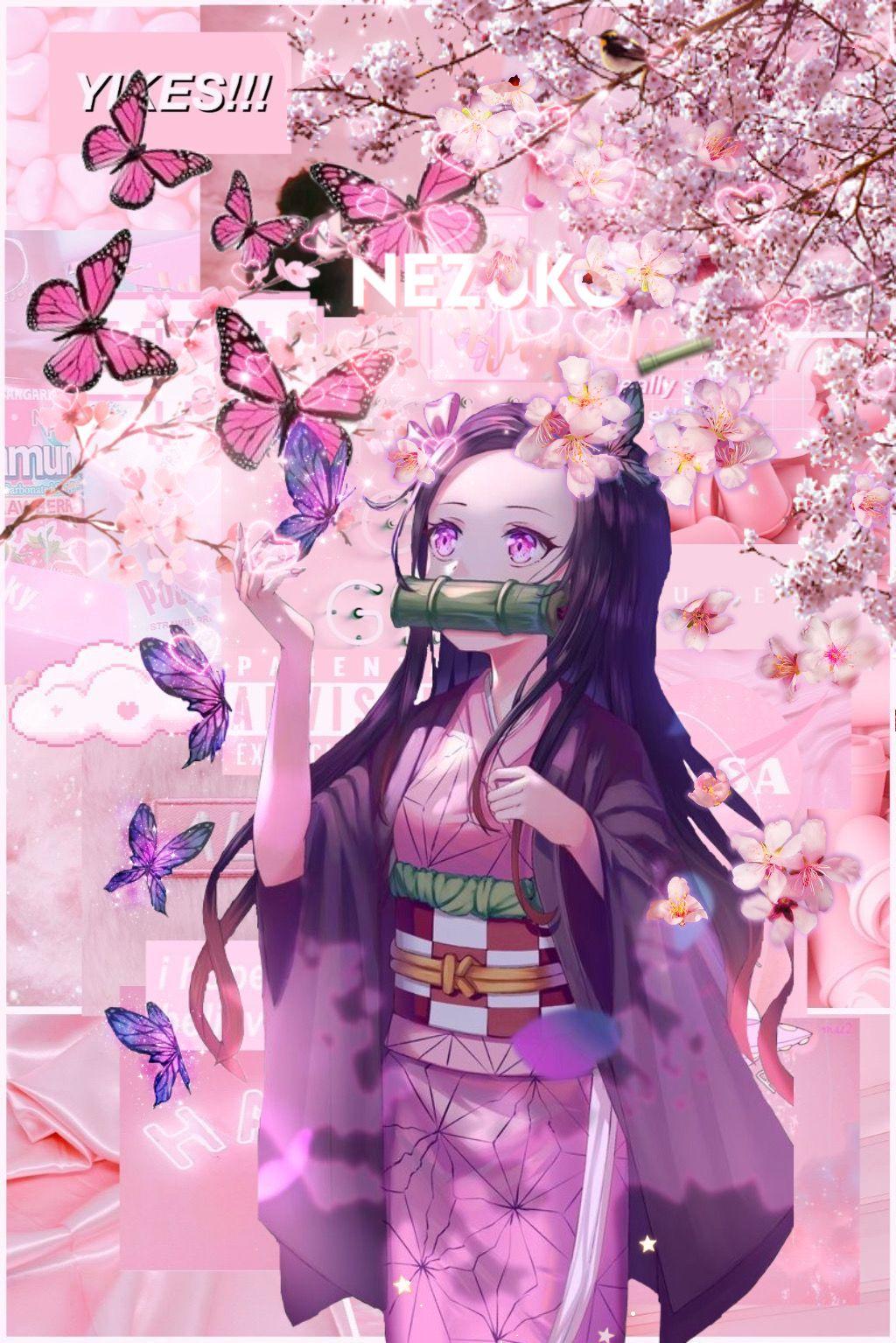 1024x1535 Nezuko PFP Wallpaper