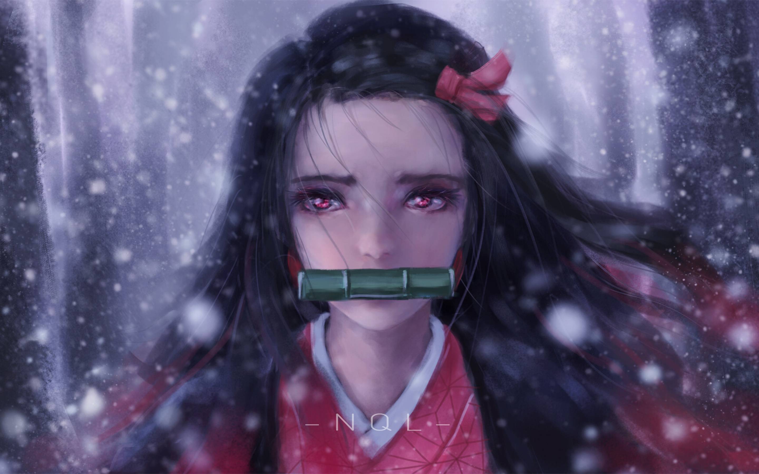 2880x1800 Nezuko Kamado Art 2020 Macbook Pro Retina Wallpaper, HD Anime 4K Wallpaper, Image, Photo and Background