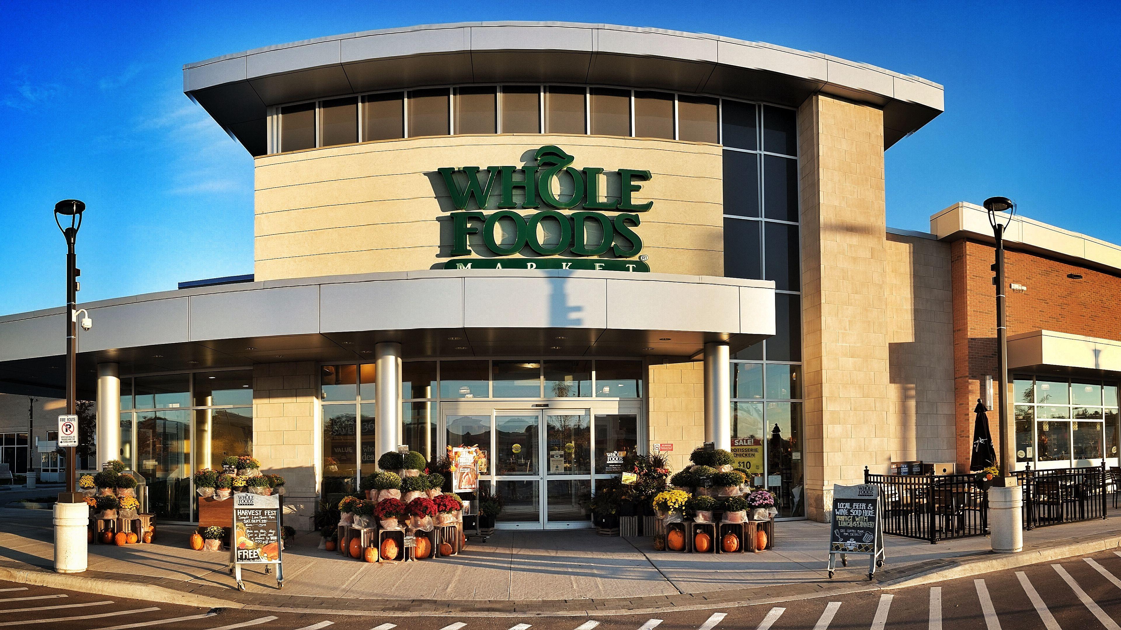 3840x2160 Download wallpaper 3840x2160 whole foods market, supermarket, austin